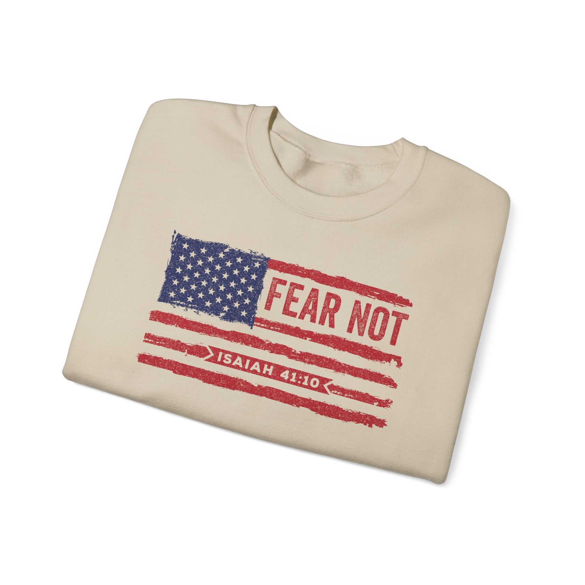 Fear Not - Isaiah 41:10 – Crewneck Sweatshirt | all4HIM Collection