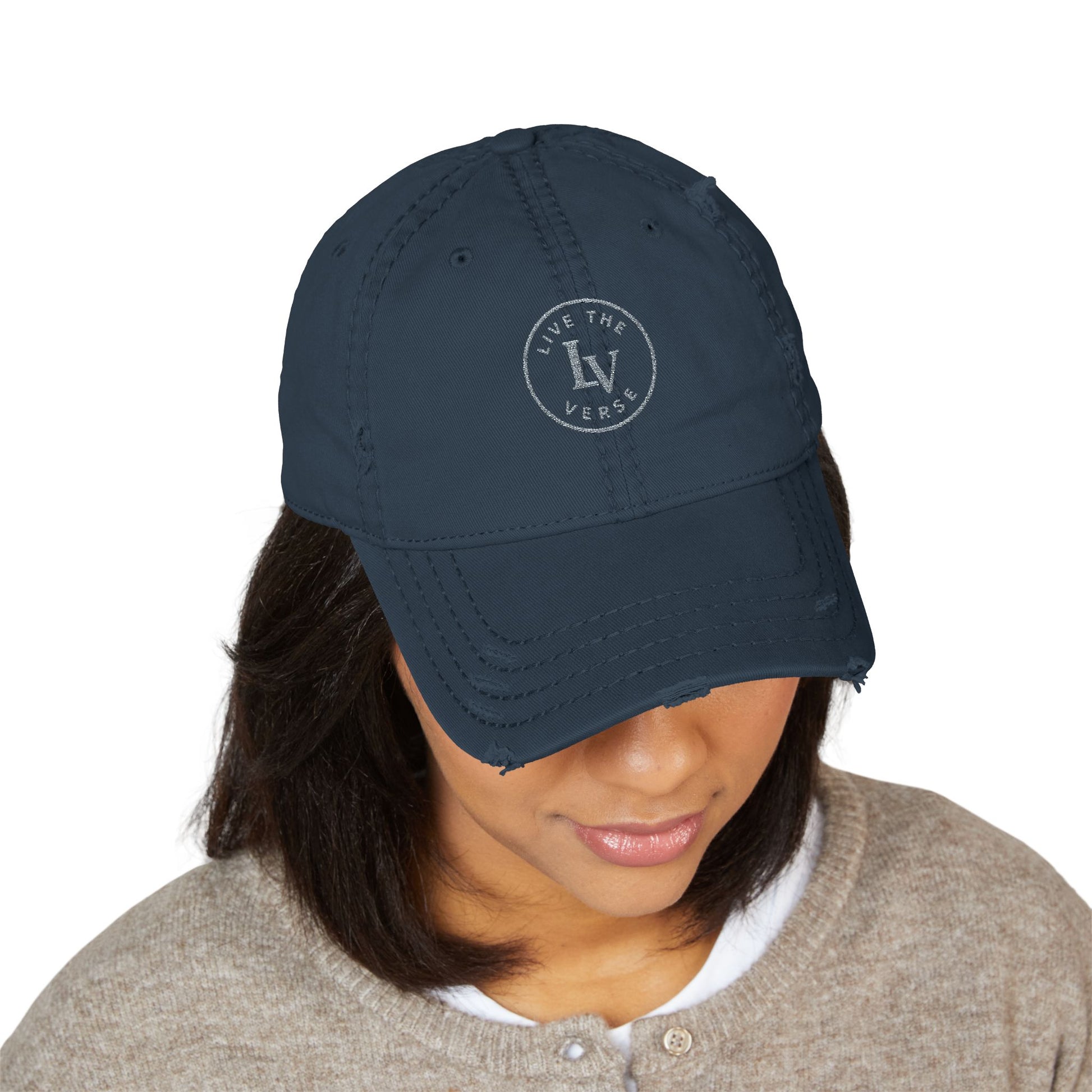 Live the Verse Logo Hat – all4HIM Collection