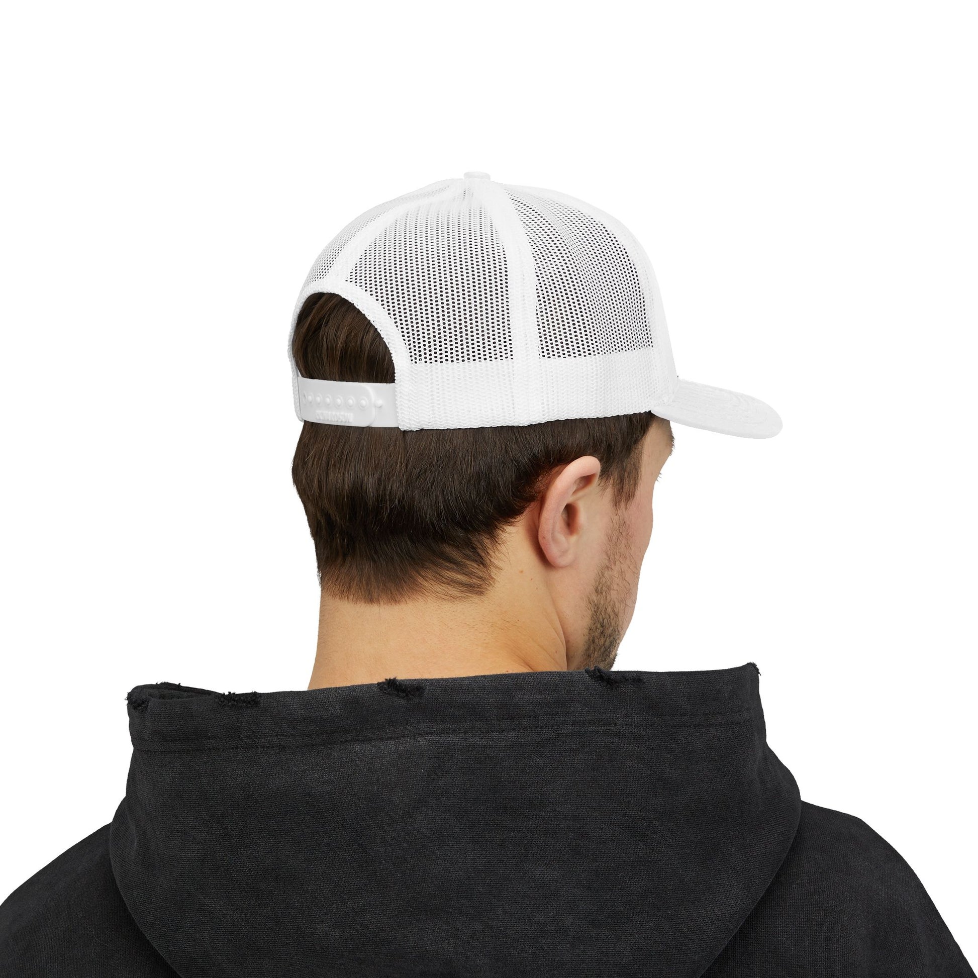 Stylish Snapback Trucker Cap, Trendy Mesh Hat for Outdoors, Perfect for Summer Festivals, Casual Wear, Gifts for Him or Her