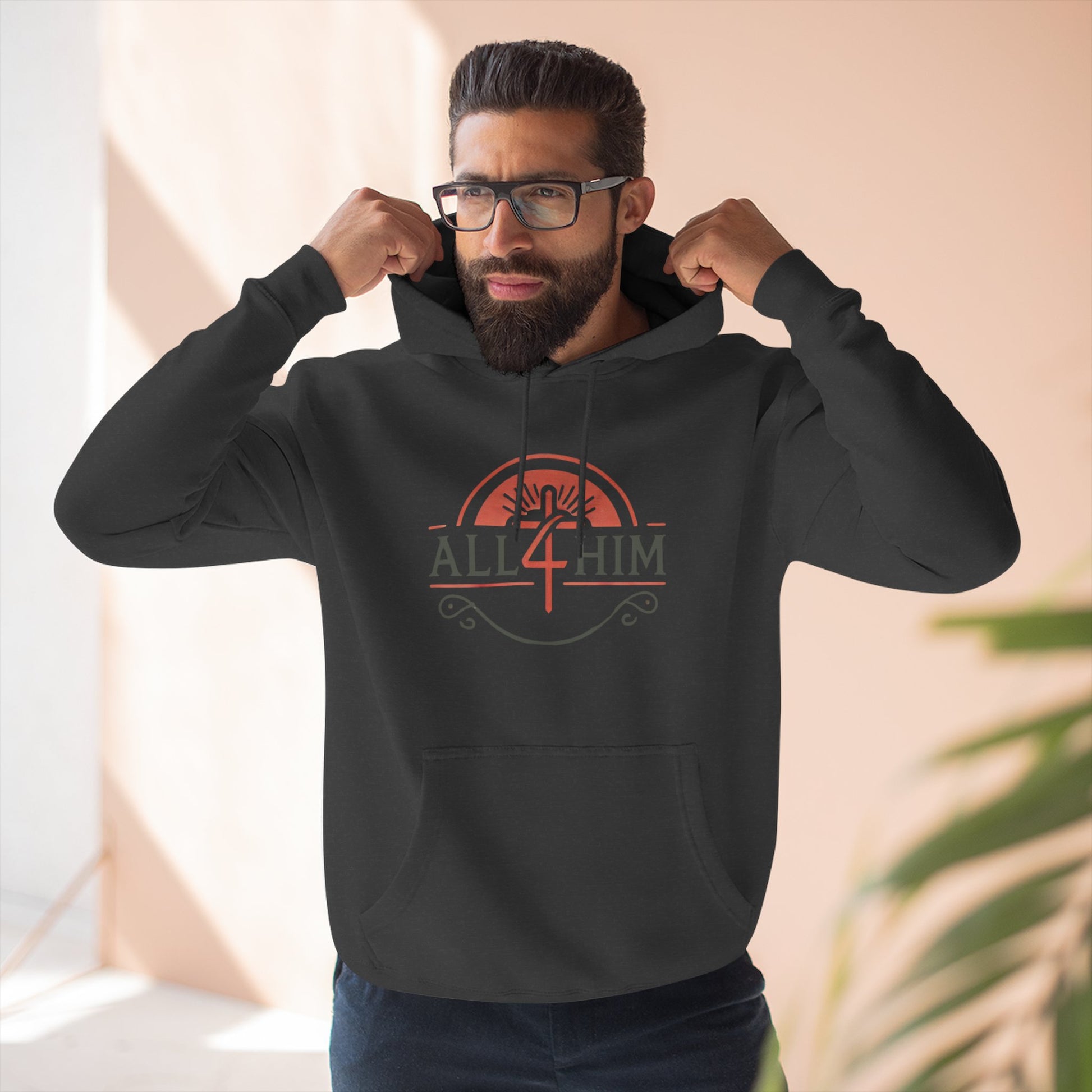Live the Verse: Hoodie – all4HIM Hooded Sweatshirt | all4HIM Collection