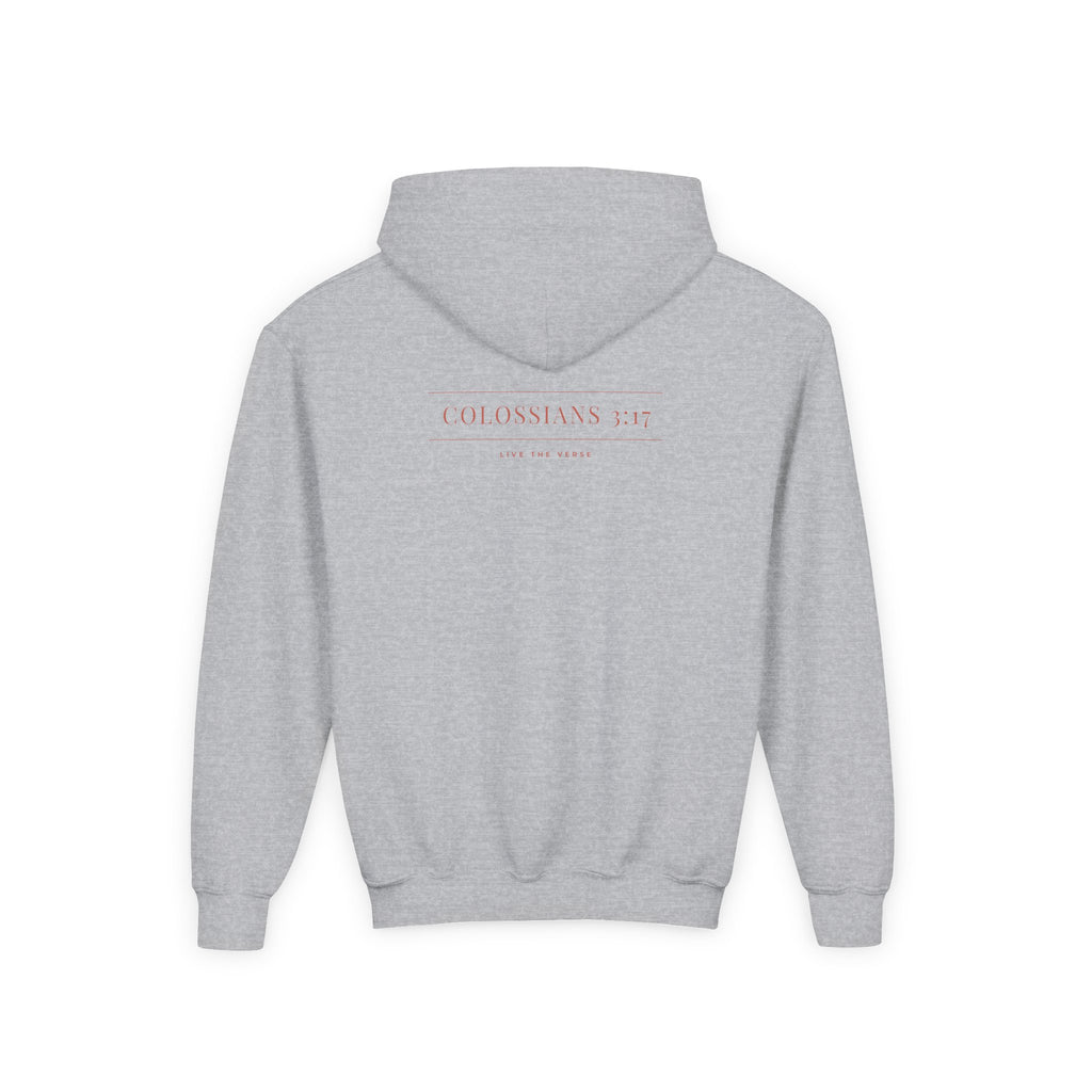 Live the Verse – all4HIM Hooded Sweatshirt (Colossians 3:17)