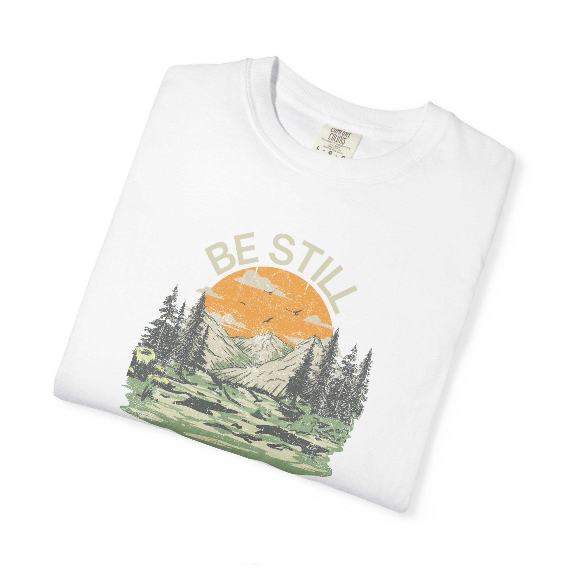Be Still - Psalm 46:10 – Christian T-Shirt | Live the Verse Collection | all4HIM