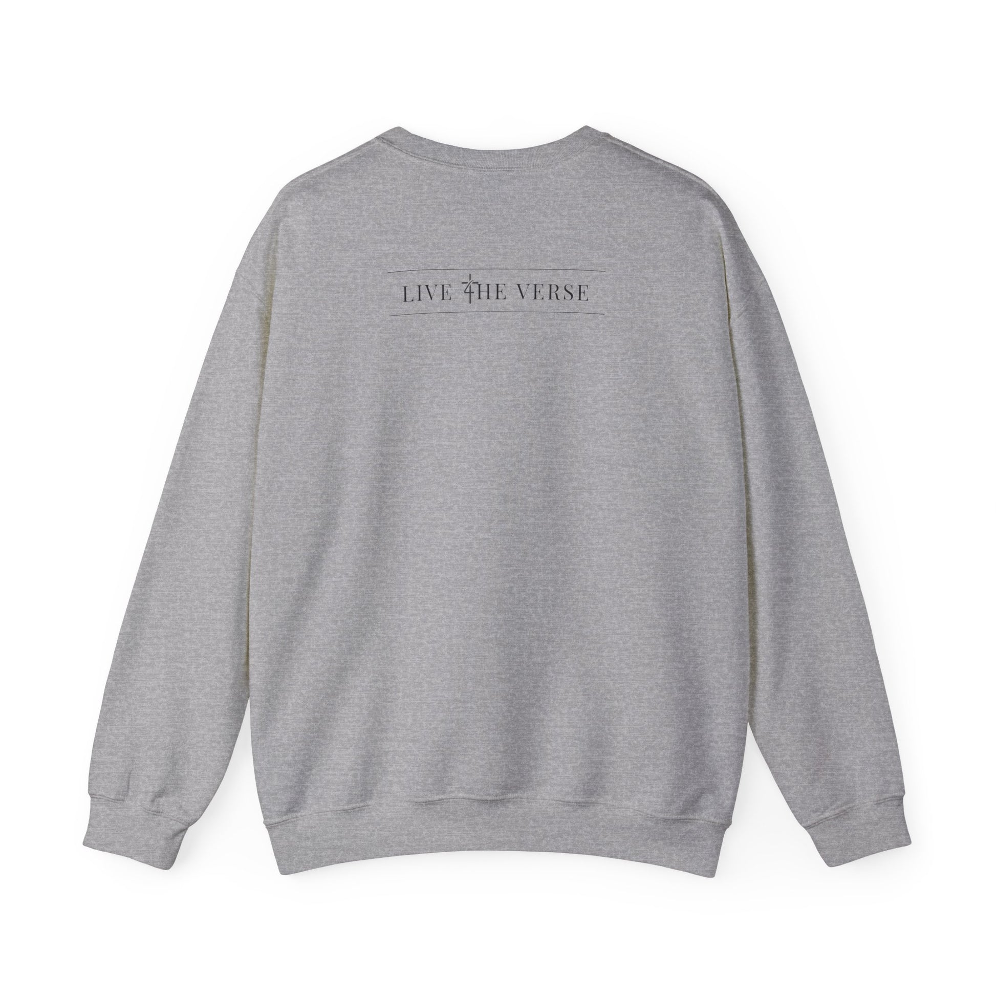 Seek First – Christian Sweatshirt | Circle Seal Design | Live the Verse Collection | all4HIM