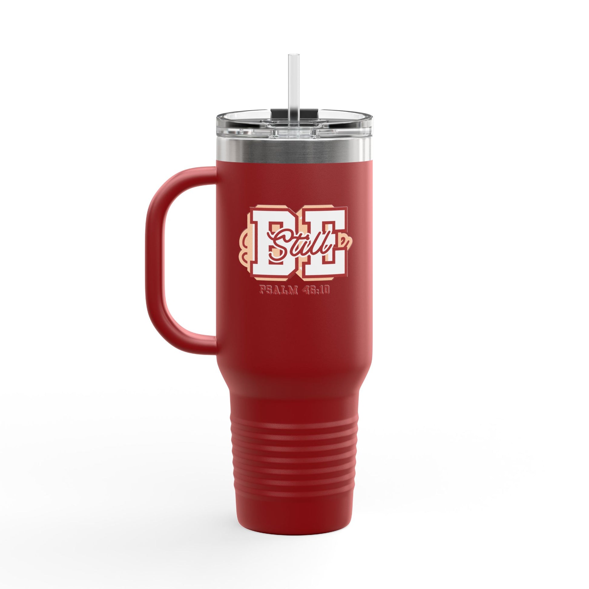 Be Still – Psalm 46:10 Insulated Travel Mug | Live the Verse Collection | all4HIM