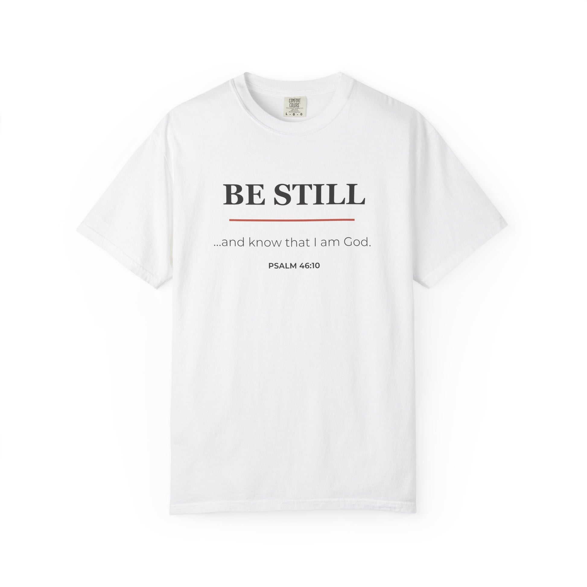 Live the Verse – Psalm 46:10 - T-shirt | all4HIM Collection