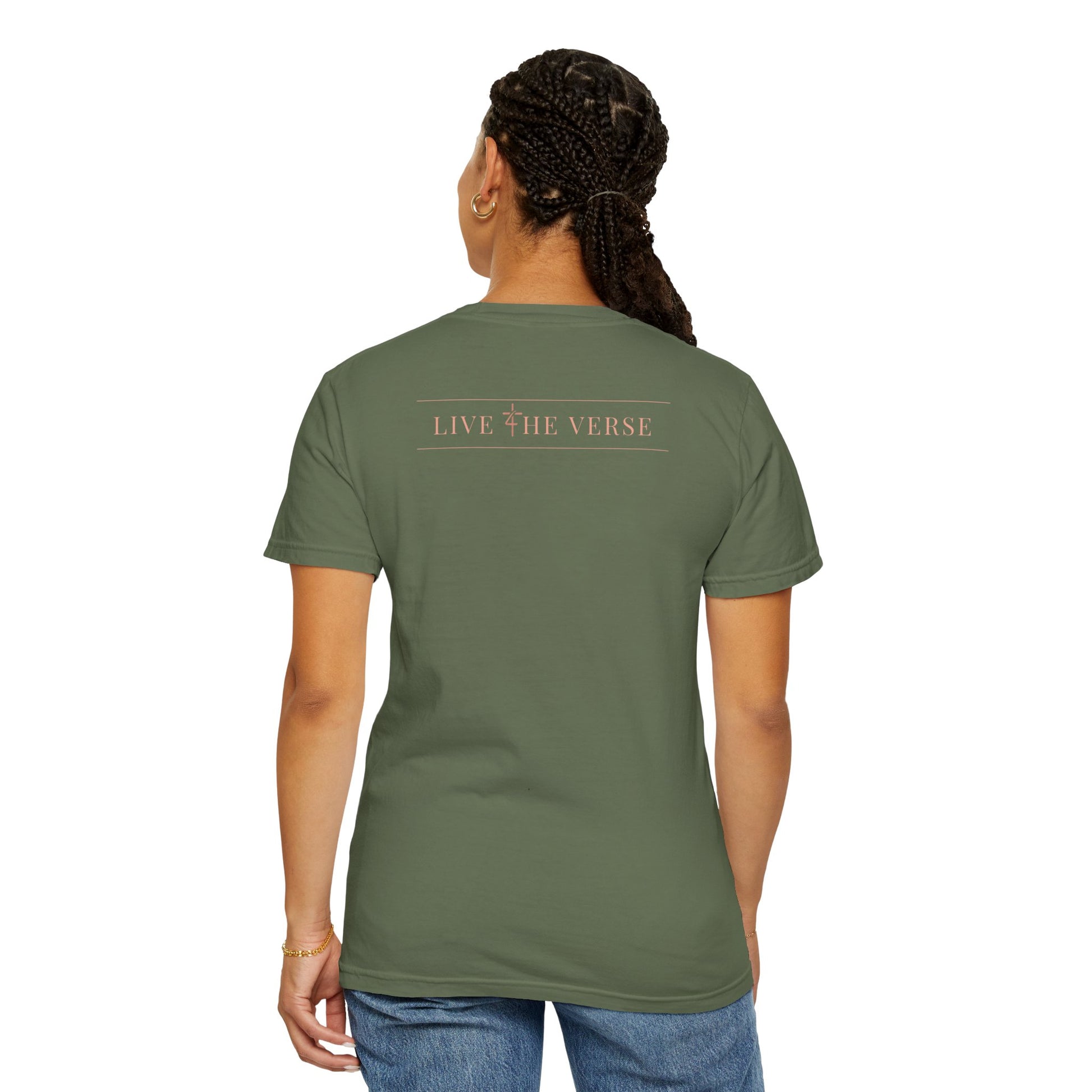 Seek First – Christian T-Shirt | Boho Rainbow Design | Live the Verse Collection | all4HIM