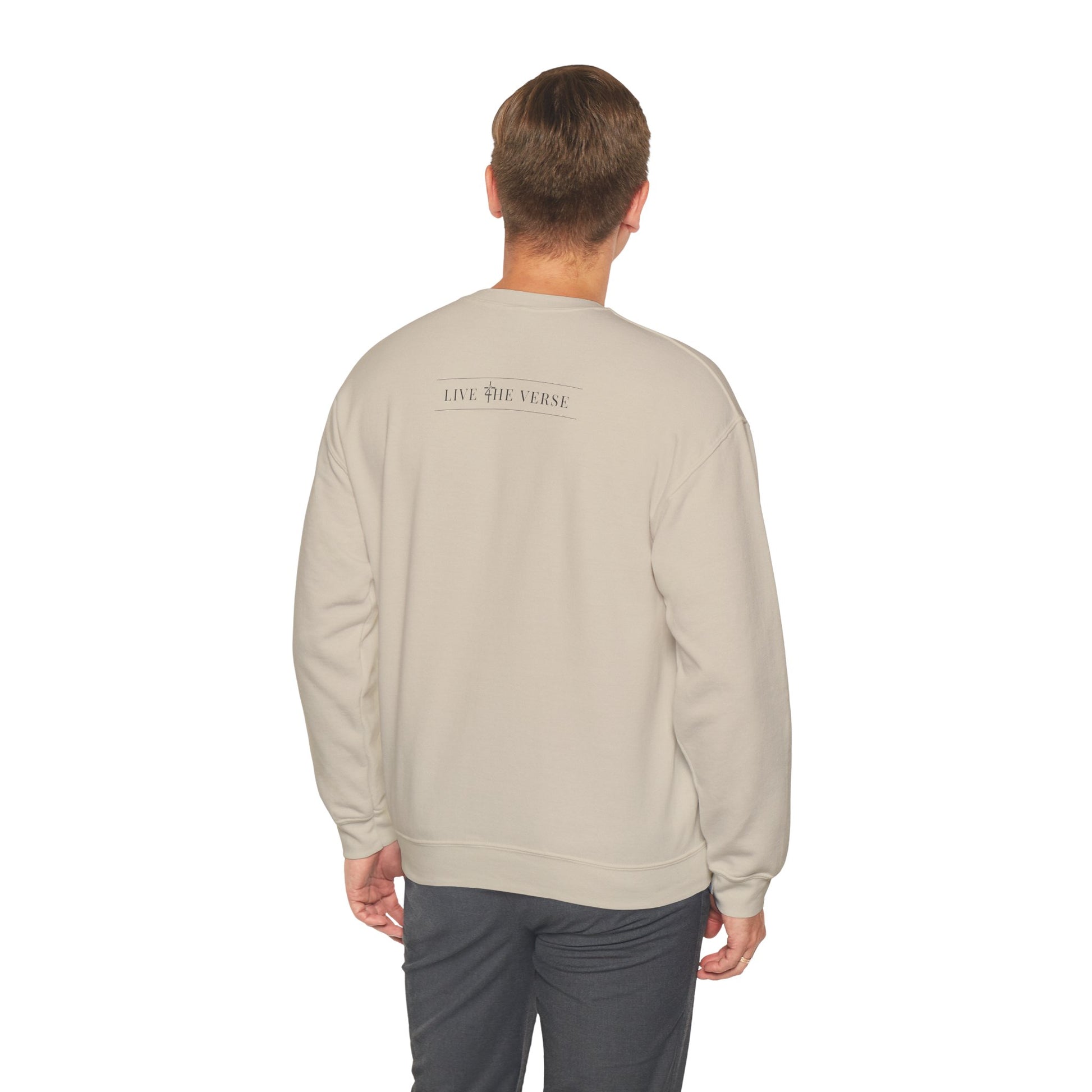 Be Still – Psalm 46:10 Crewneck Sweatshirt | Live the Verse Collection | all4HIM