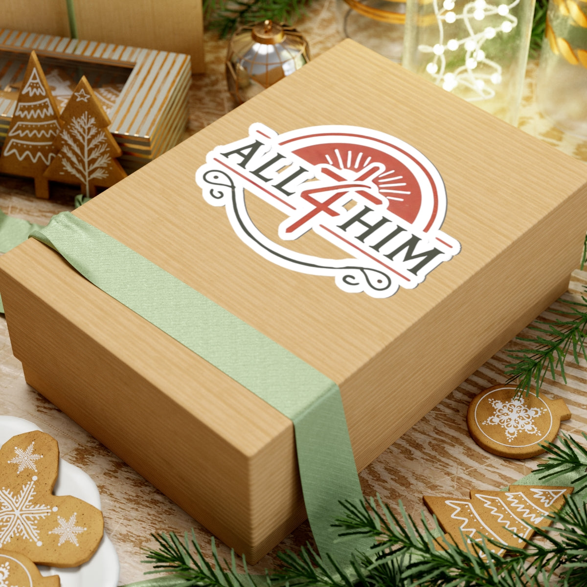 all4HIM Logo Faith Sticker – Gifts & Accessories
