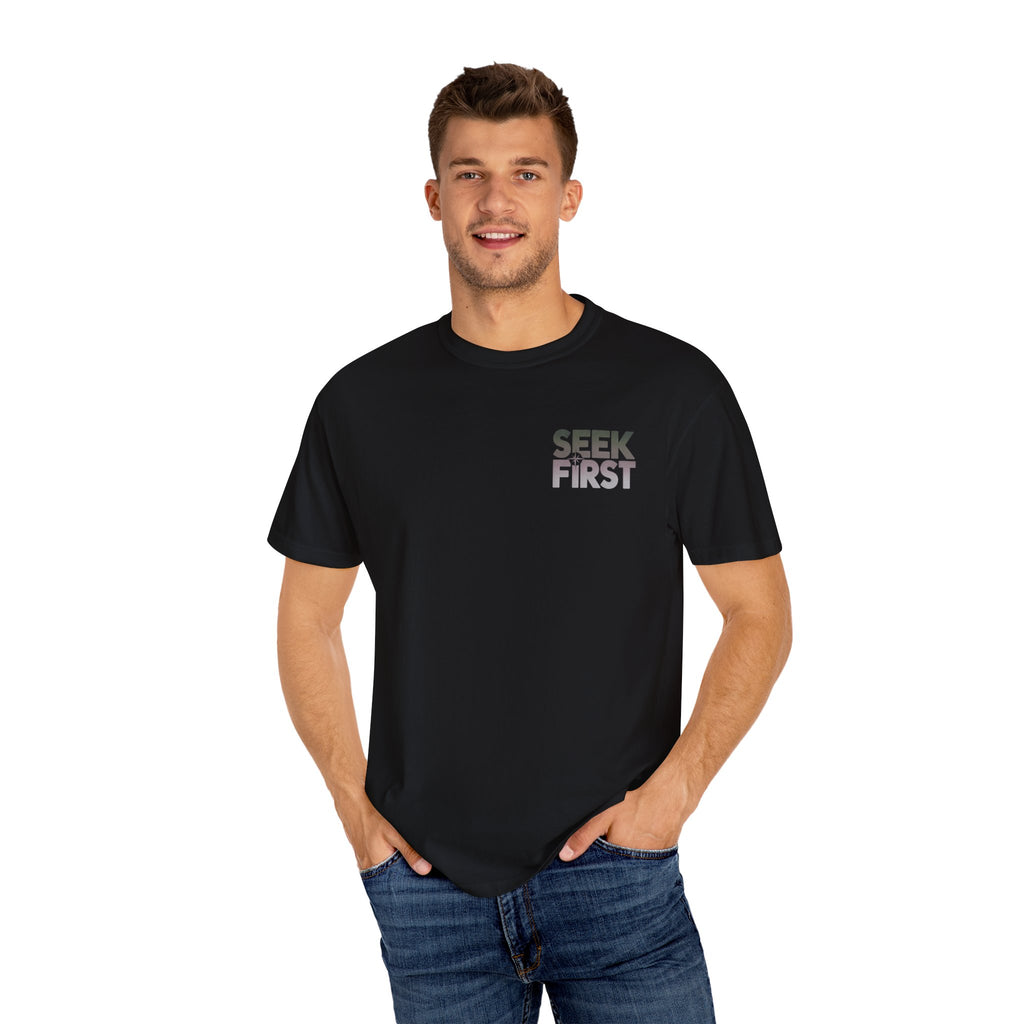 Live the Verse – Matthew 6:33 - T-shirt | all4HIM Collection