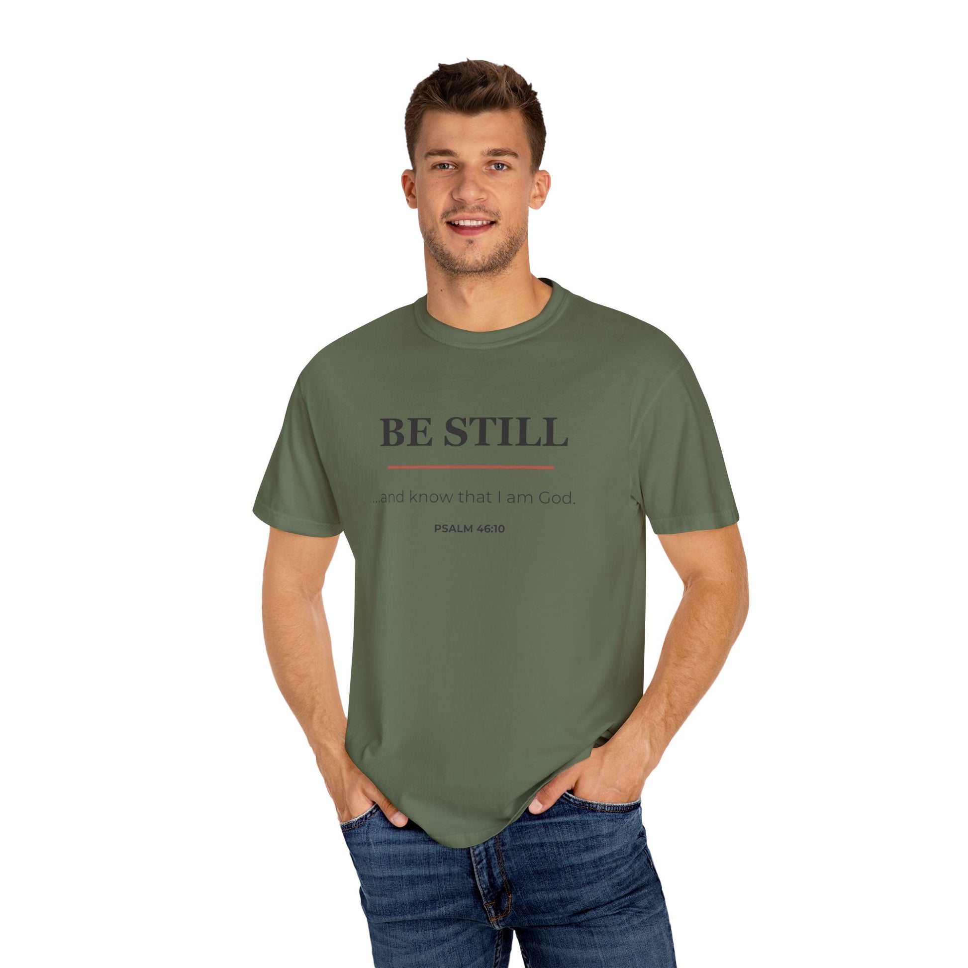Live the Verse – Psalm 46:10 - T-shirt | all4HIM Collection