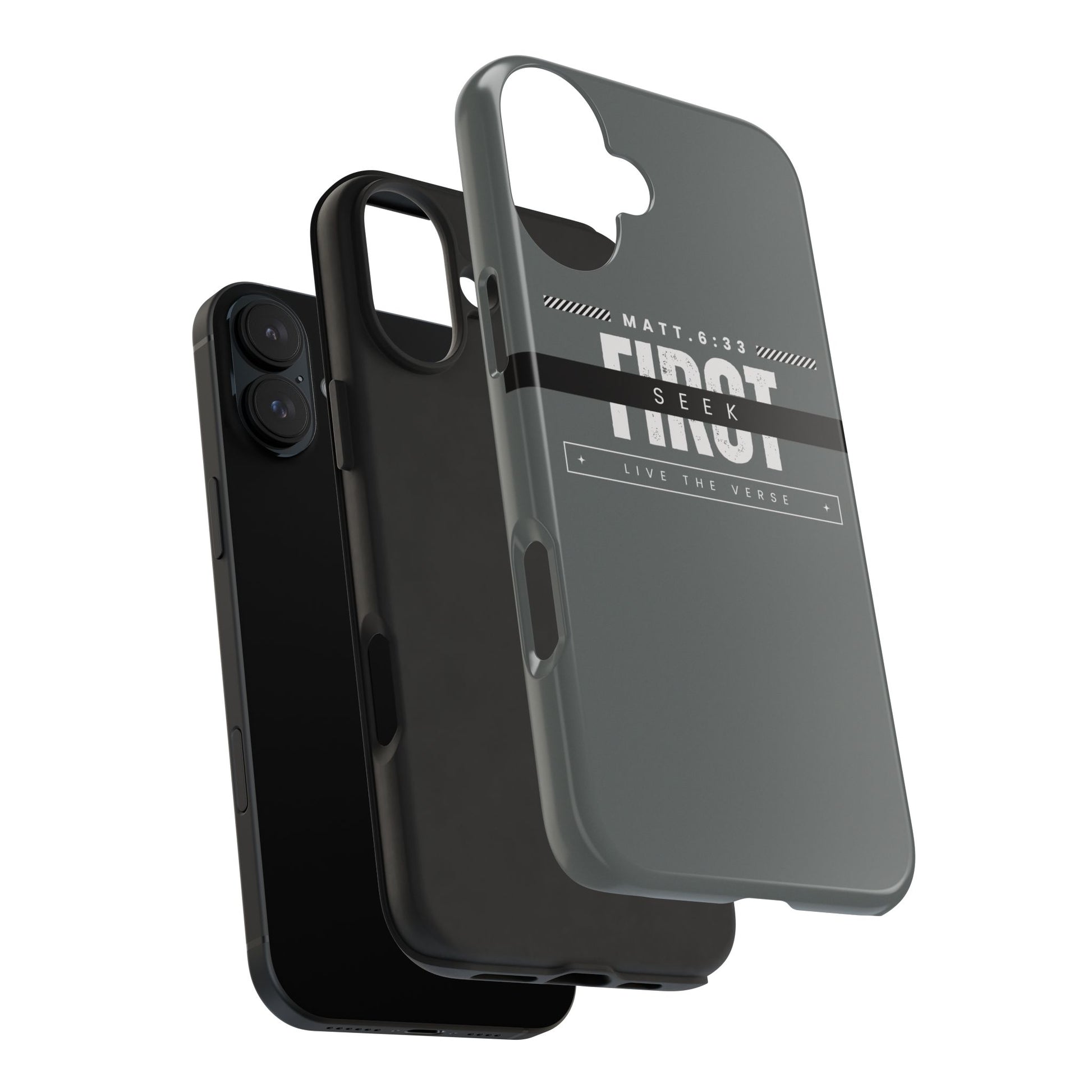 Seek First – Matthew 6:33 Phone Case | Live the Verse Collection