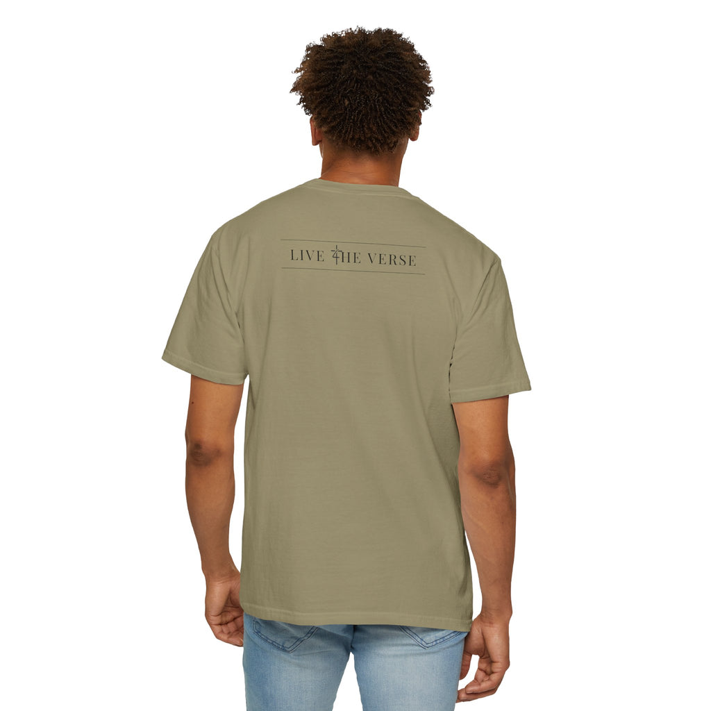 Seek First – Christian T-Shirt | Circle Seal Design | Live the Verse Collection | all4HIM