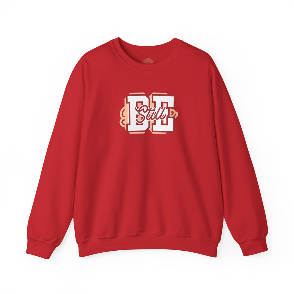Be Still – Psalm 46:10 Crewneck Sweatshirt | Live the Verse Collection | all4HIM