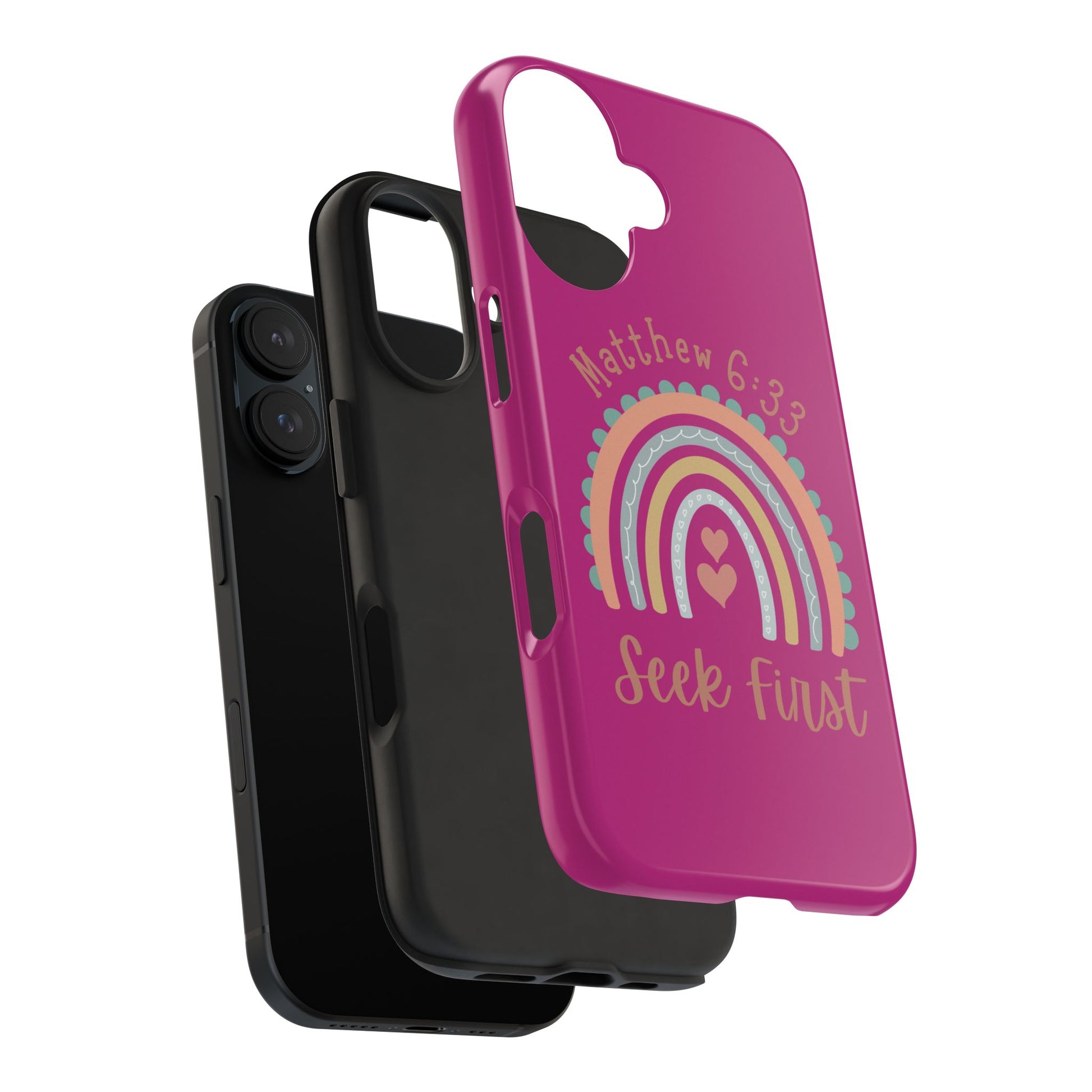 Seek First – Matthew 6:33 Phone Case | Live the Verse Collection
