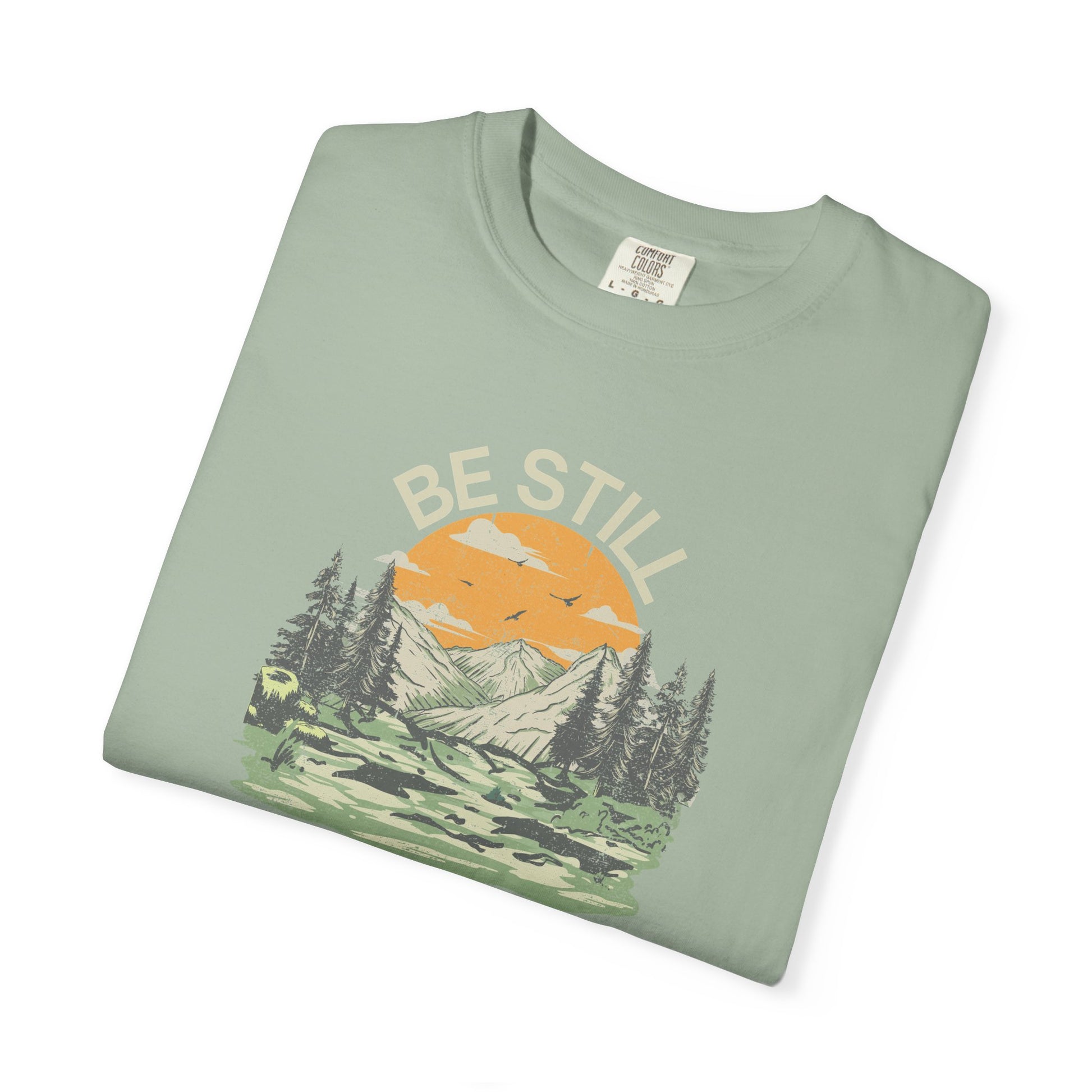 Be Still - Psalm 46:10 – Christian T-Shirt | Live the Verse Collection | all4HIM