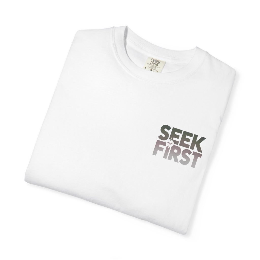 Live the Verse – Matthew 6:33 - T-shirt | all4HIM Collection