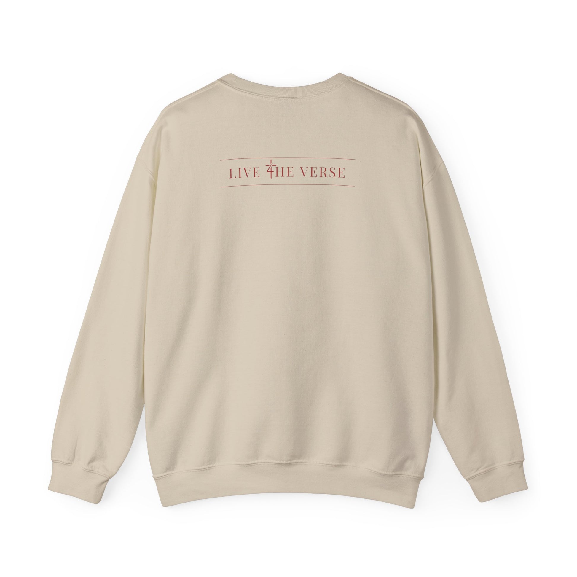 Be Still – Psalm 46:10 Crewneck Sweatshirt | Live the Verse Collection | all4HIM