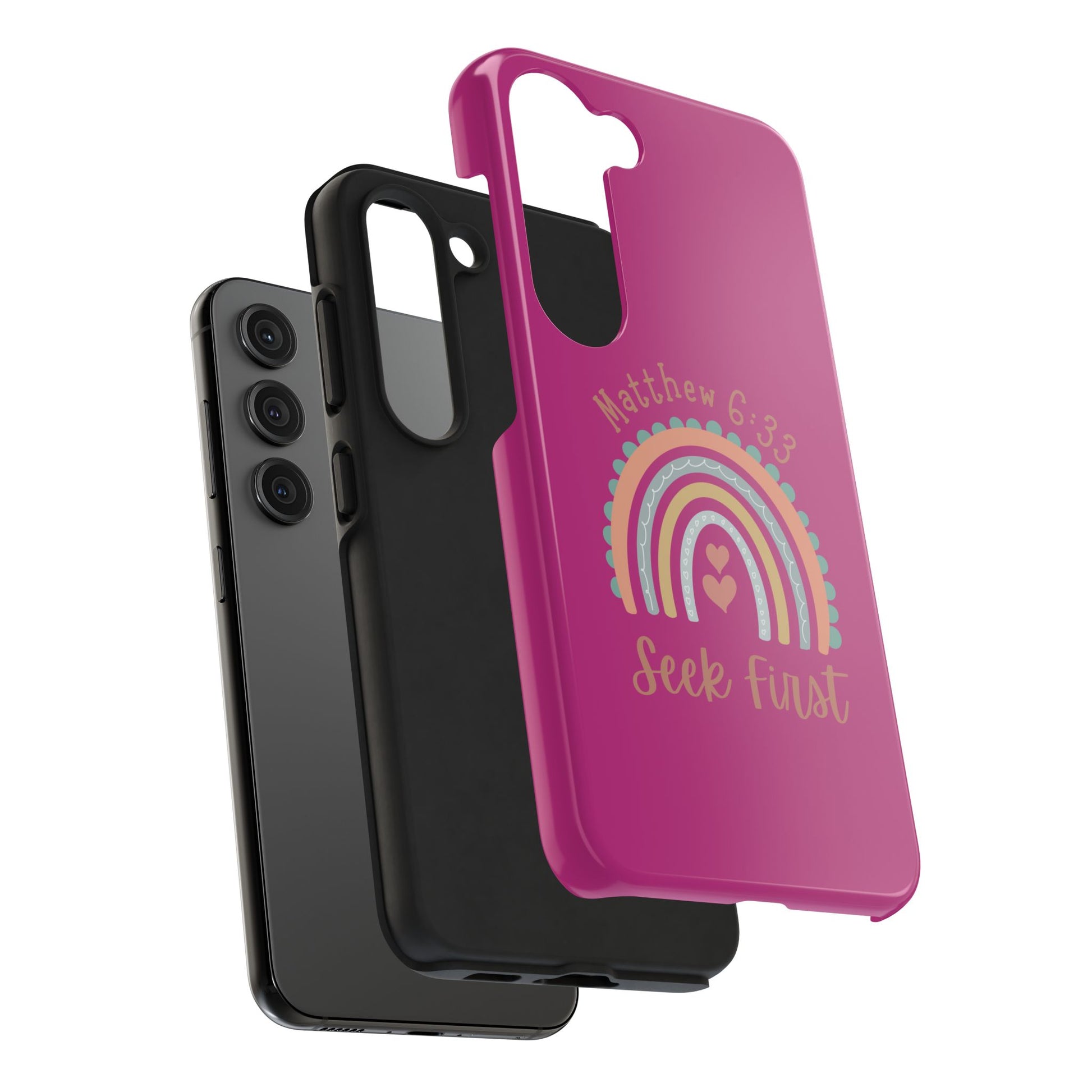 Seek First – Matthew 6:33 Phone Case | Live the Verse Collection