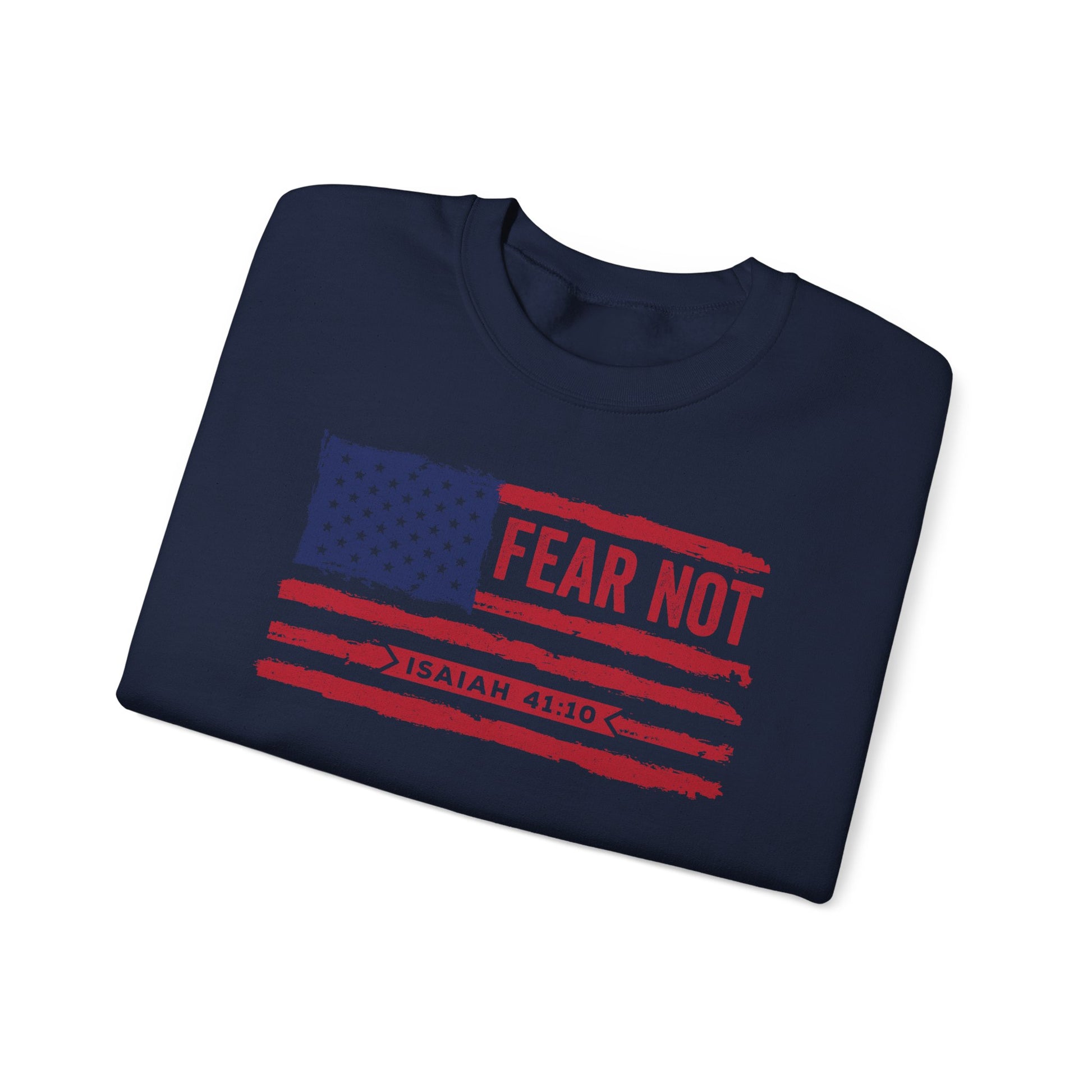 Fear Not - Isaiah 41:10 – Crewneck Sweatshirt | all4HIM Collection