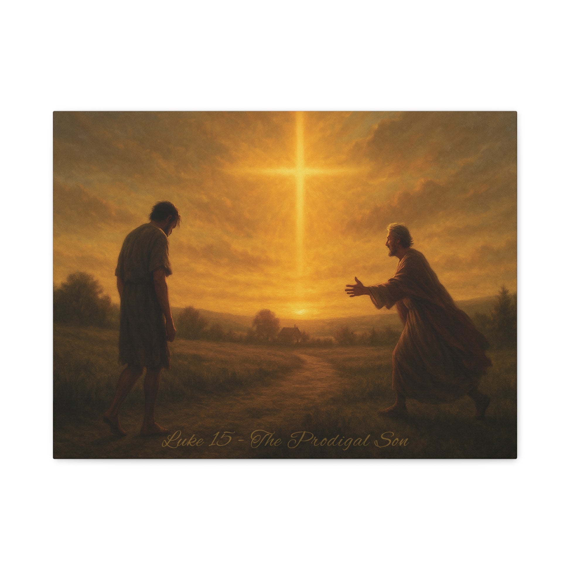 Sacred Scriptures: The Prodigal Son – Luke 15 | 24×18 Canvas | all4HIM Collection