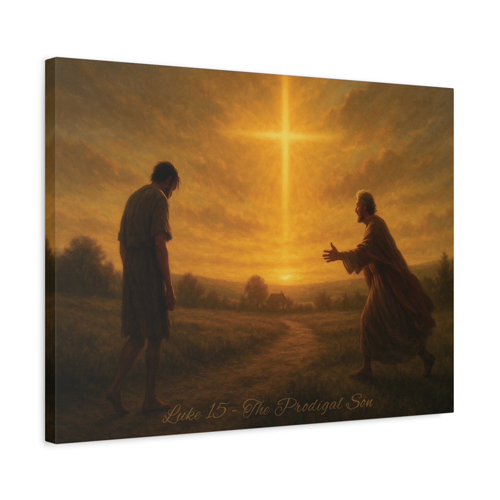 Sacred Scriptures: The Prodigal Son – Luke 15 | 24×18 Canvas | all4HIM Collection