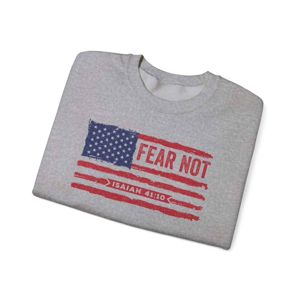 Fear Not - Isaiah 41:10 – Crewneck Sweatshirt | all4HIM Collection