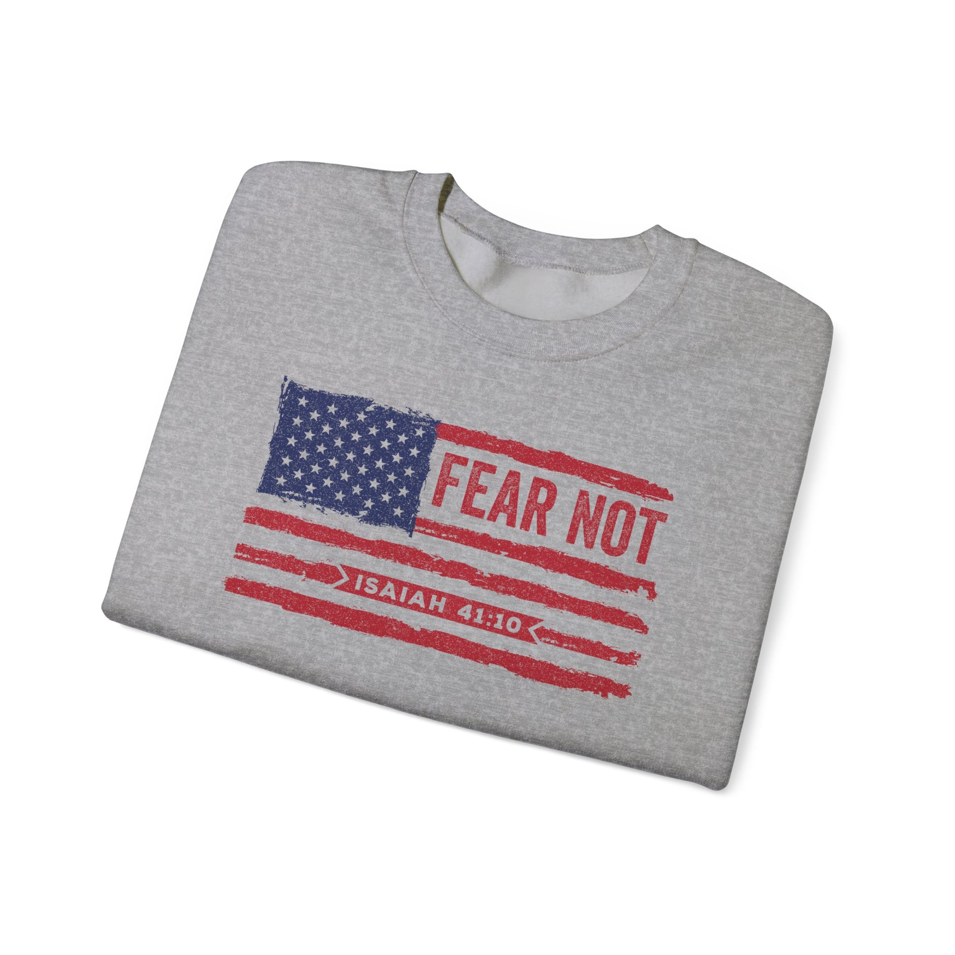 Fear Not - Isaiah 41:10 – Crewneck Sweatshirt | all4HIM Collection