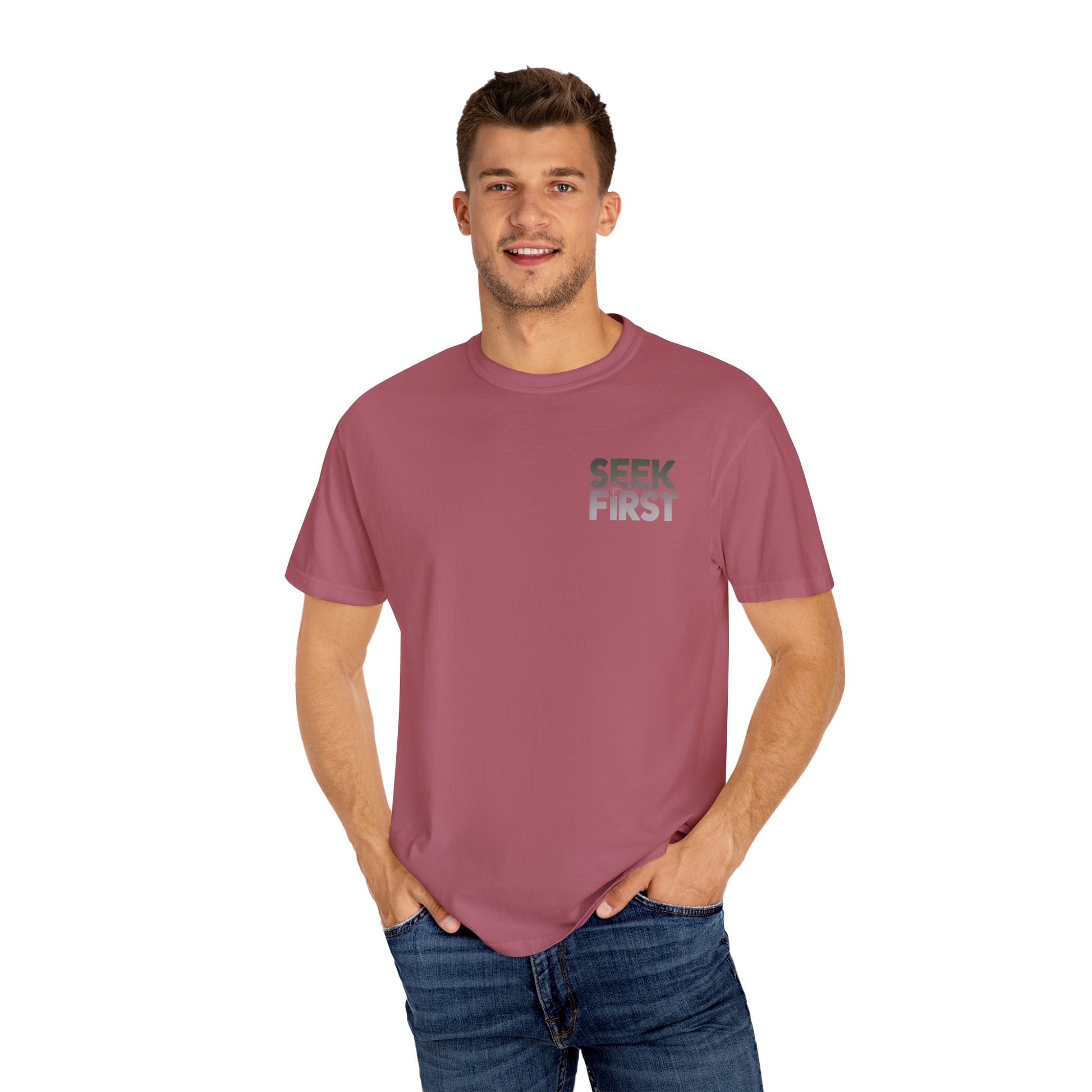 Live the Verse – Matthew 6:33 - T-shirt | all4HIM Collection