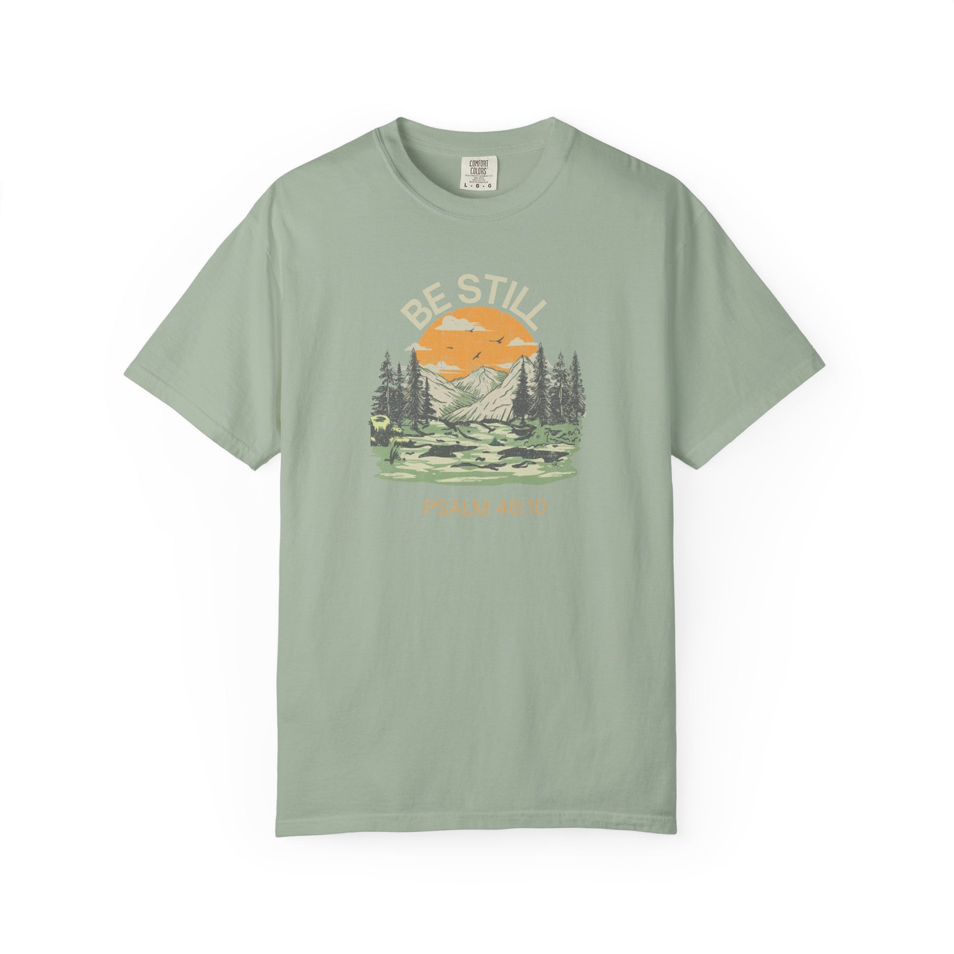Be Still - Psalm 46:10 – Christian T-Shirt | Live the Verse Collection | all4HIM