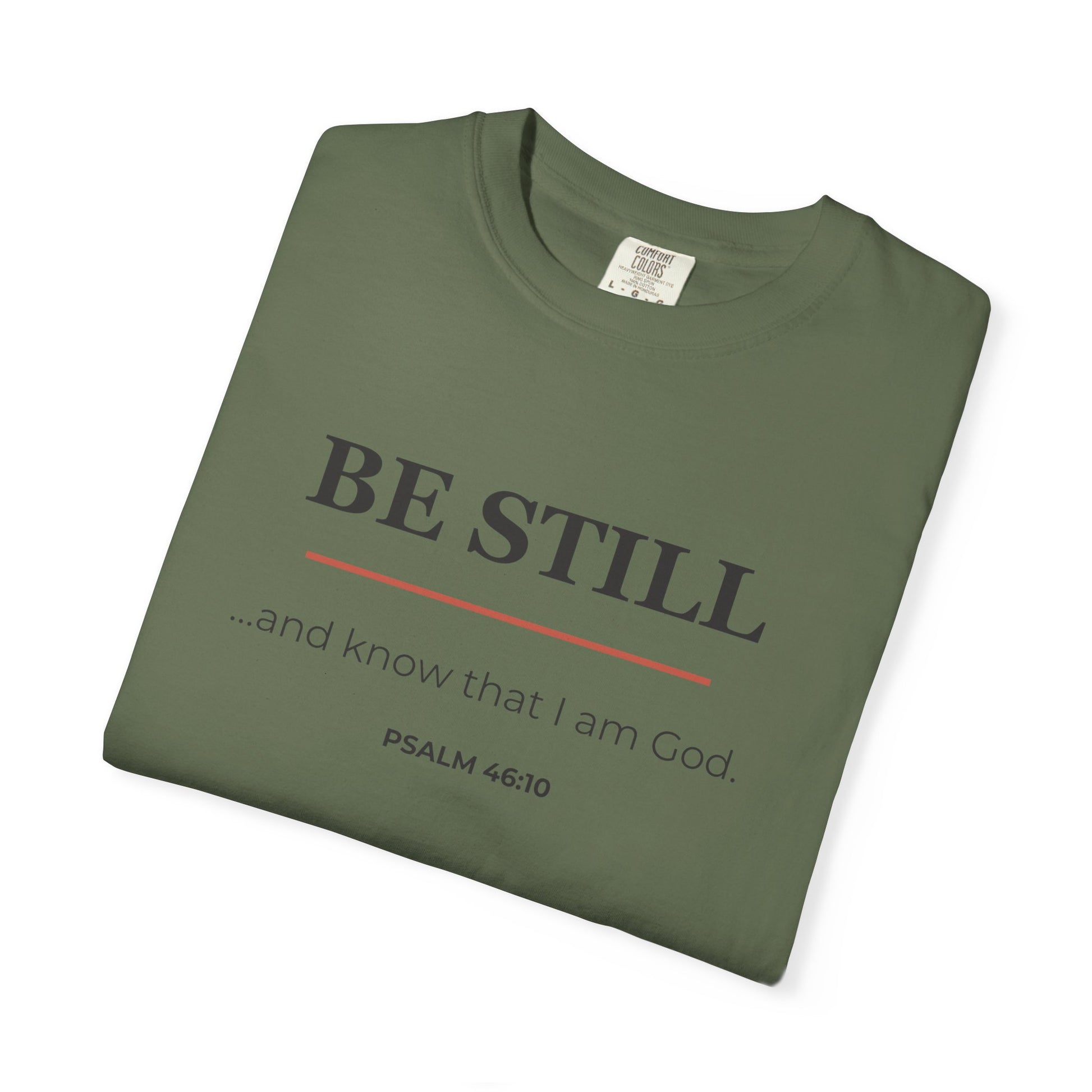 Live the Verse – Psalm 46:10 - T-shirt | all4HIM Collection