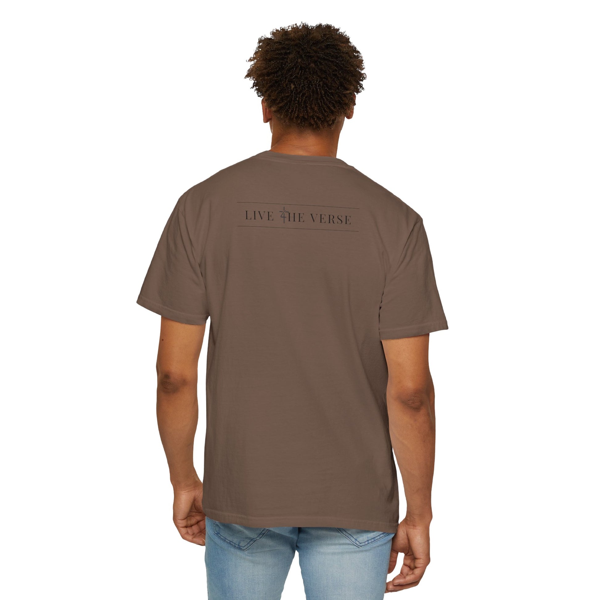 Seek First – Christian T-Shirt | Circle Seal Design | Live the Verse Collection | all4HIM