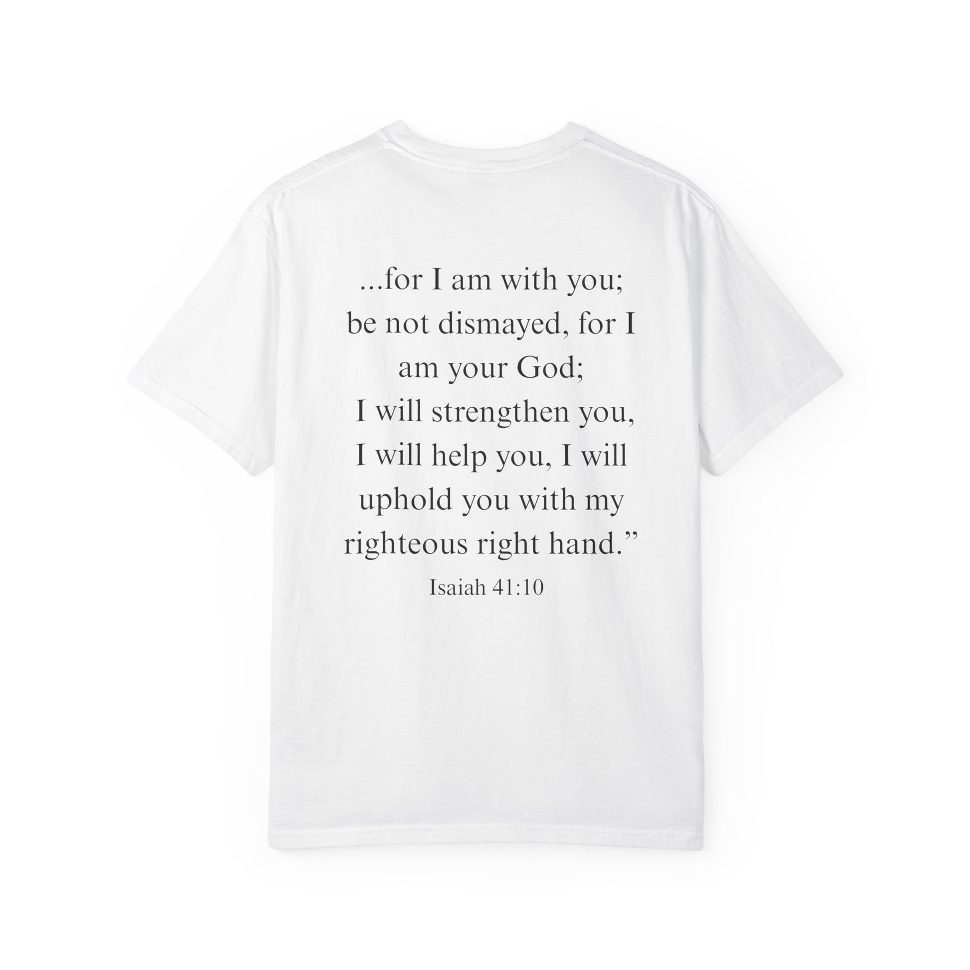 Live the Verse – Isaiah 41:10 - T-shirt | all4HIM Collection