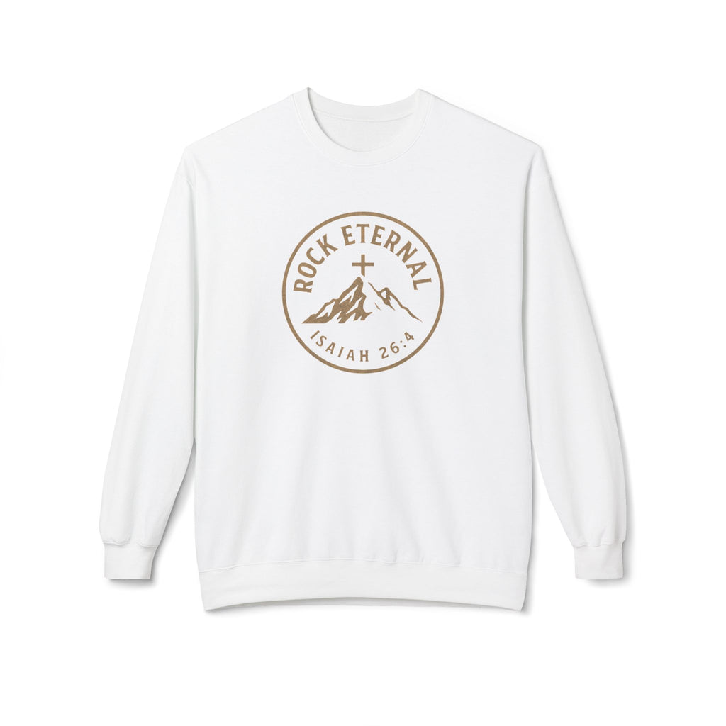 The Rock Eternal – Isaiah 26:4 – Crewneck | Live the Verse | all4HIM