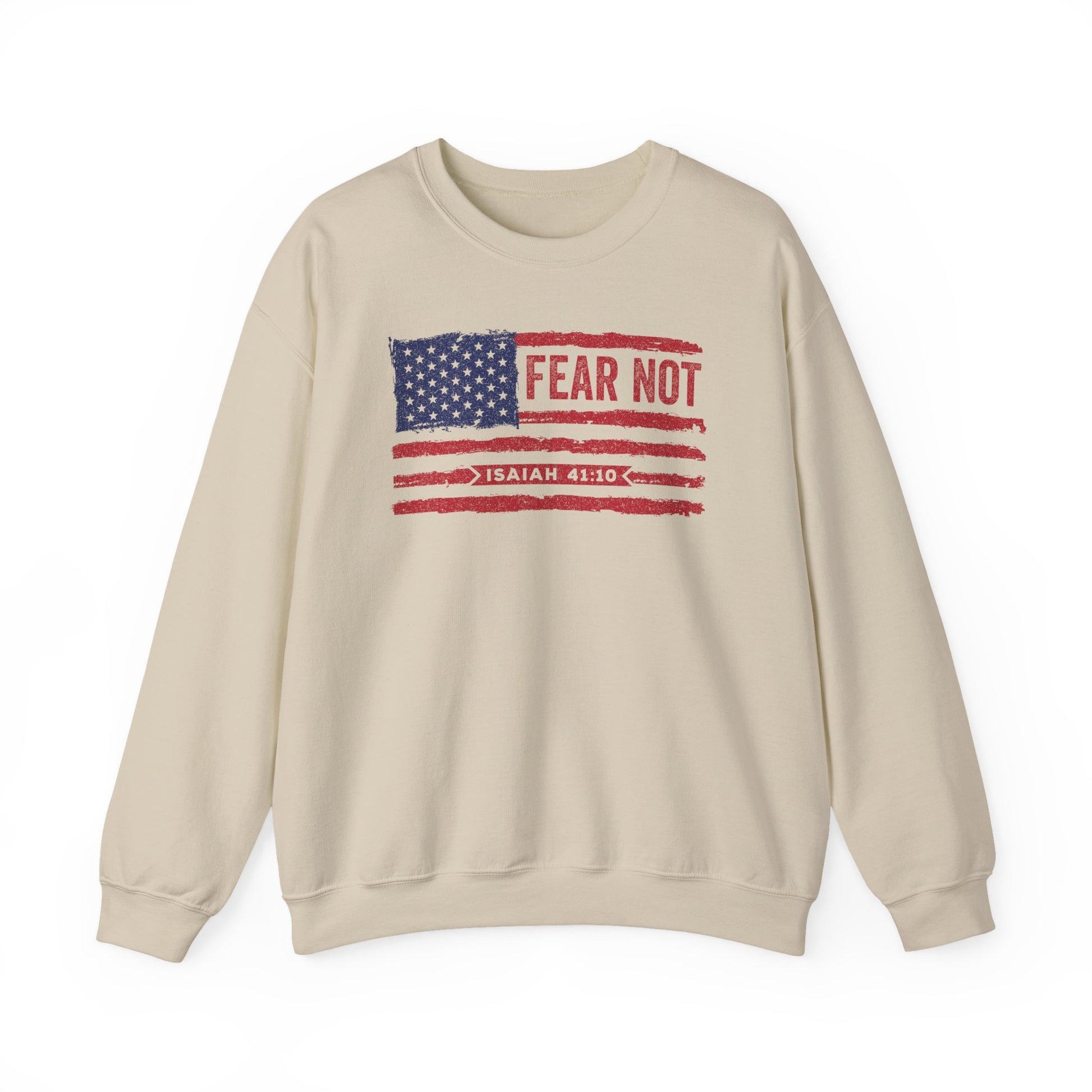 Fear Not - Isaiah 41:10 – Crewneck Sweatshirt | all4HIM Collection