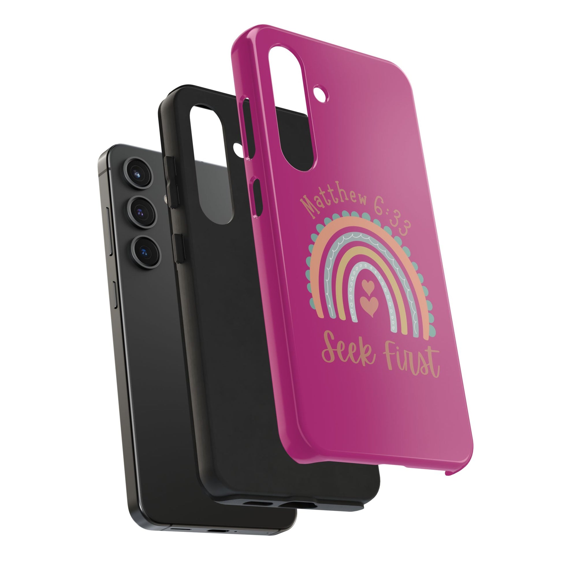 Seek First – Matthew 6:33 Phone Case | Live the Verse Collection