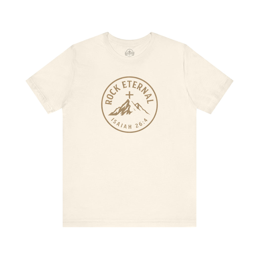 The Rock Eternal – Isaiah 26:4 – T-Shirt | Live the Verse | all4HIM