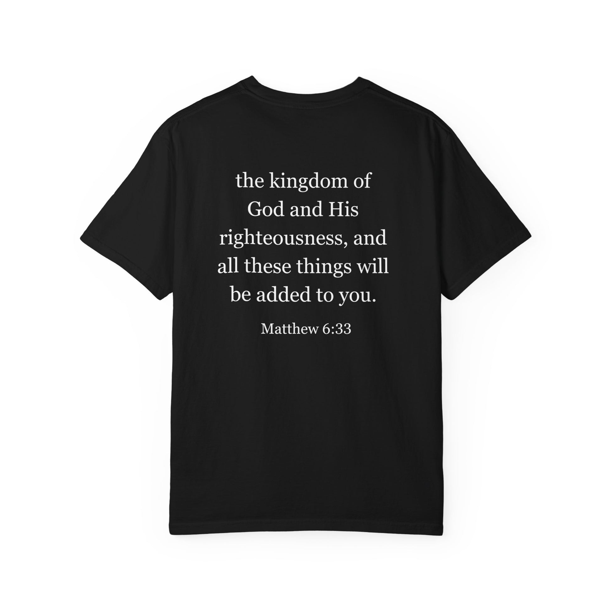 Live the Verse – Matthew 6:33 - T-shirt | all4HIM Collection