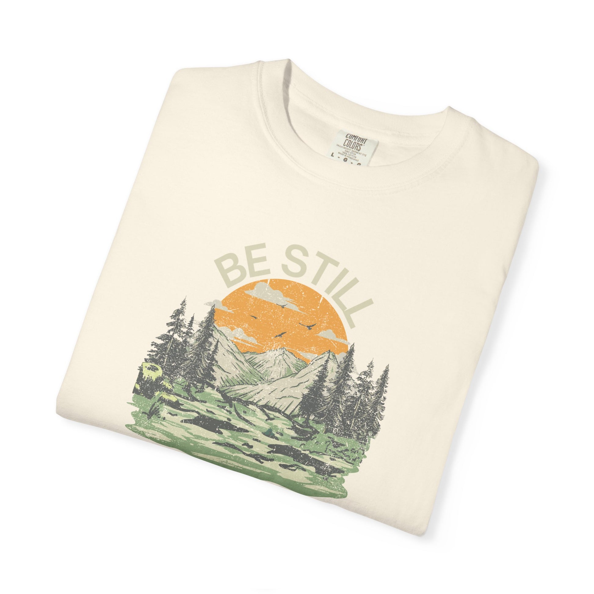 Be Still - Psalm 46:10 – Christian T-Shirt | Live the Verse Collection | all4HIM