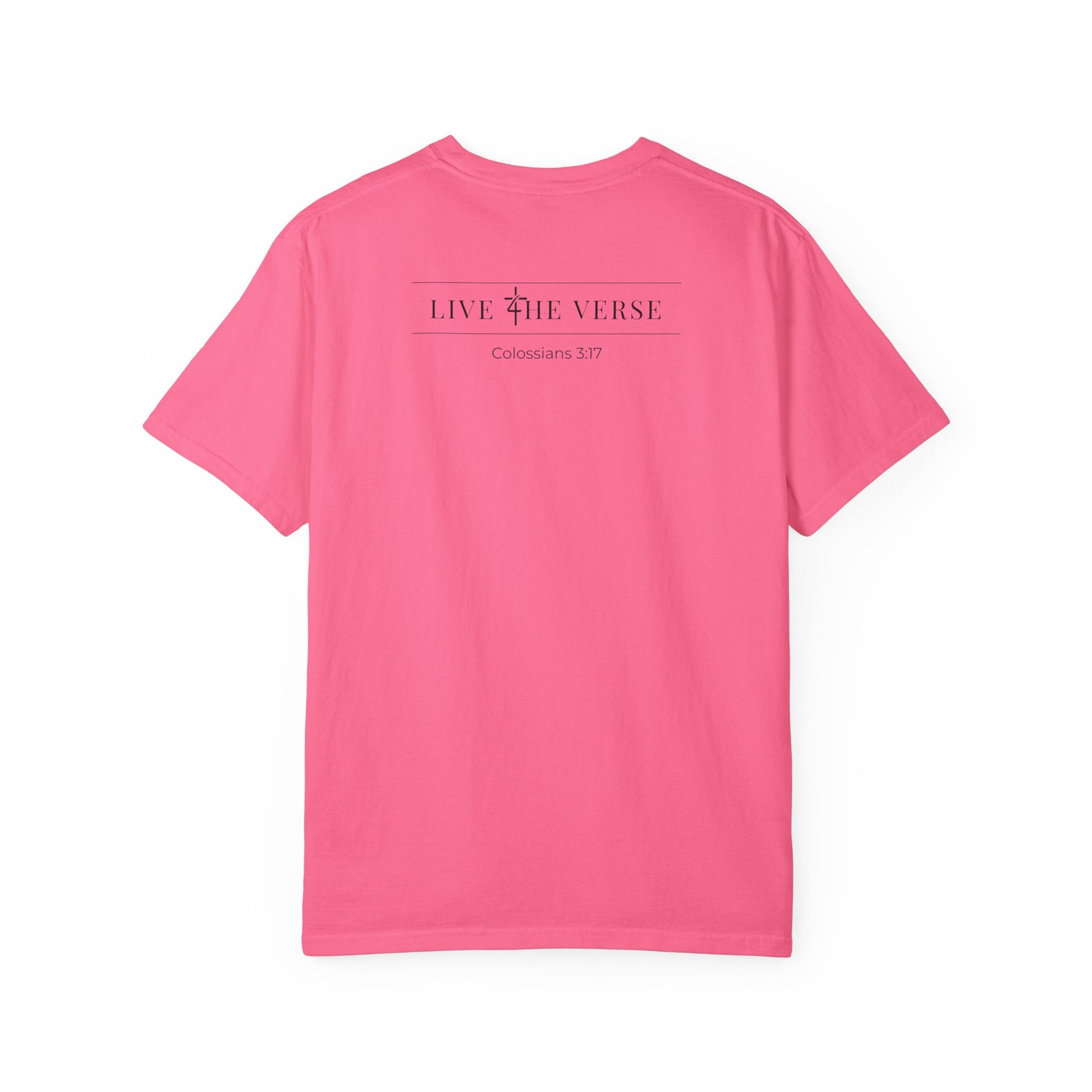 Live the Verse – Colossians 3:17 T-shirt | all4HIM Collection