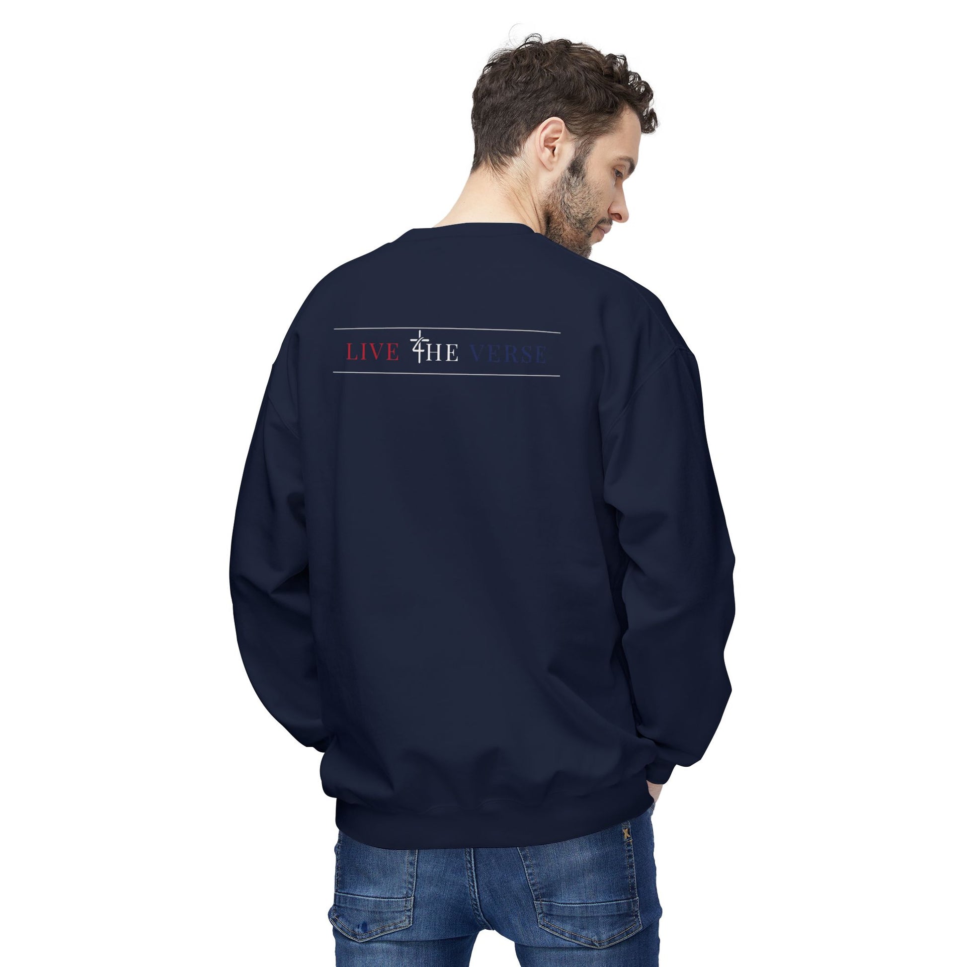 The Rock Eternal – Isaiah 26:4 – Crewneck | Live the Verse | all4HIM