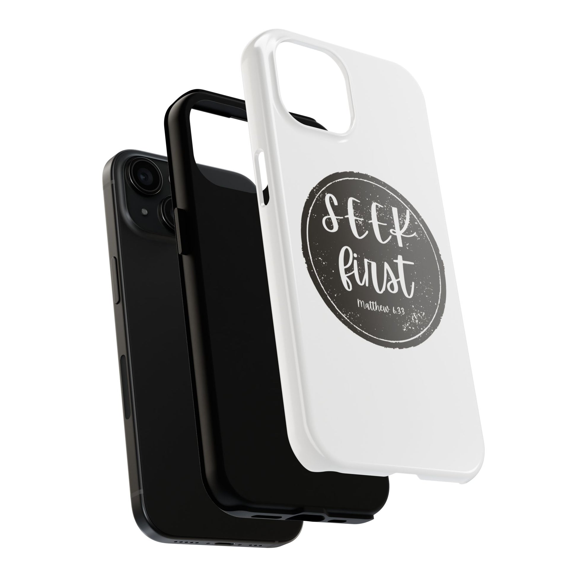 Seek First – Matthew 6:33 Phone Case | Live the Verse Collection