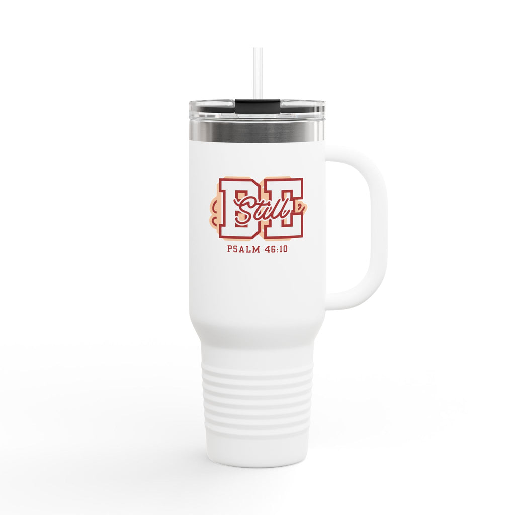 Be Still – Psalm 46:10 Insulated Travel Mug | Live the Verse Collection | all4HIM
