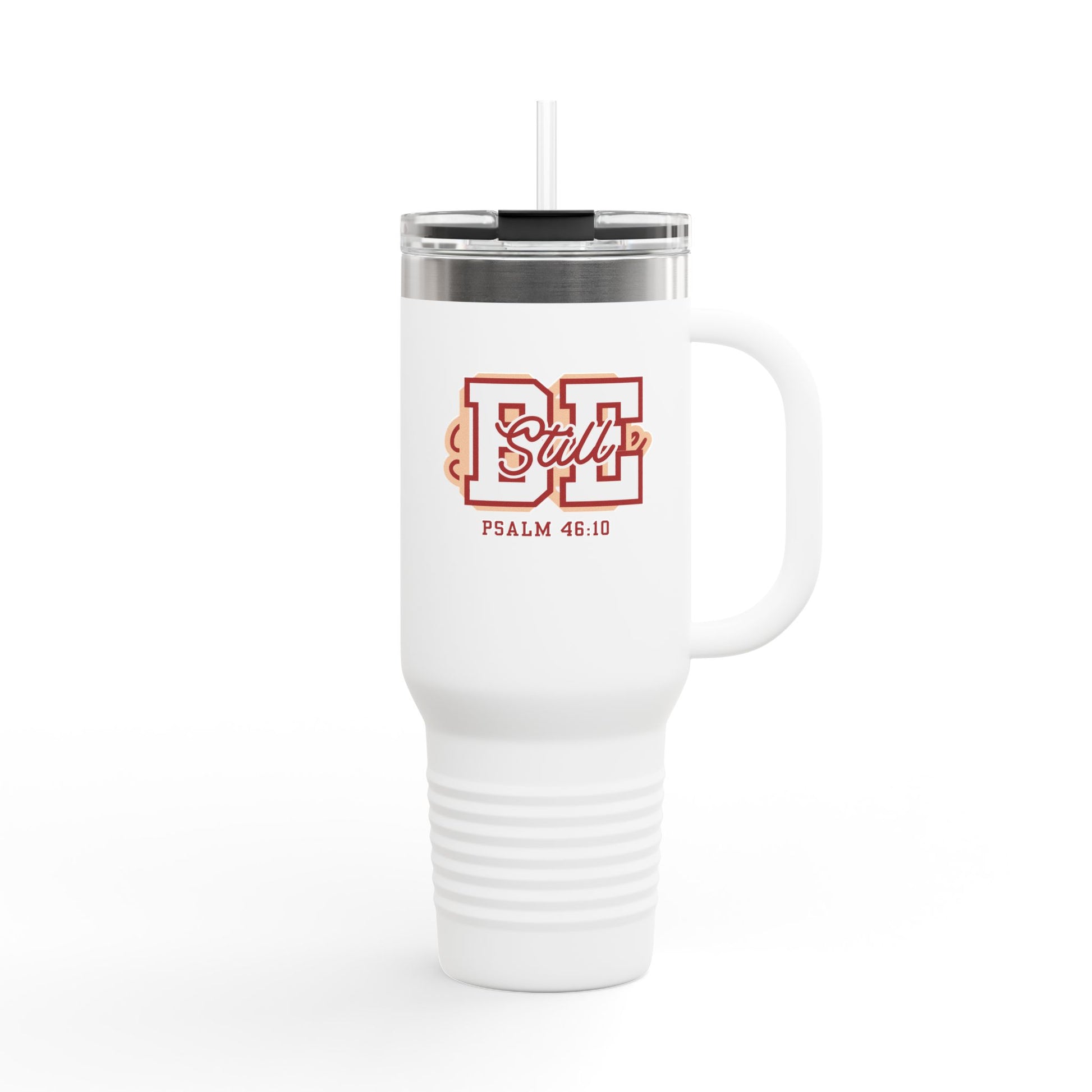 Be Still – Psalm 46:10 Insulated Travel Mug | Live the Verse Collection | all4HIM