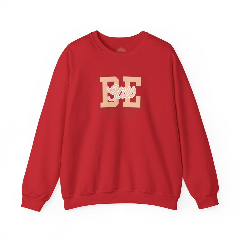 Be Still – Psalm 46:10 Crewneck Sweatshirt | Live the Verse Collection | all4HIM
