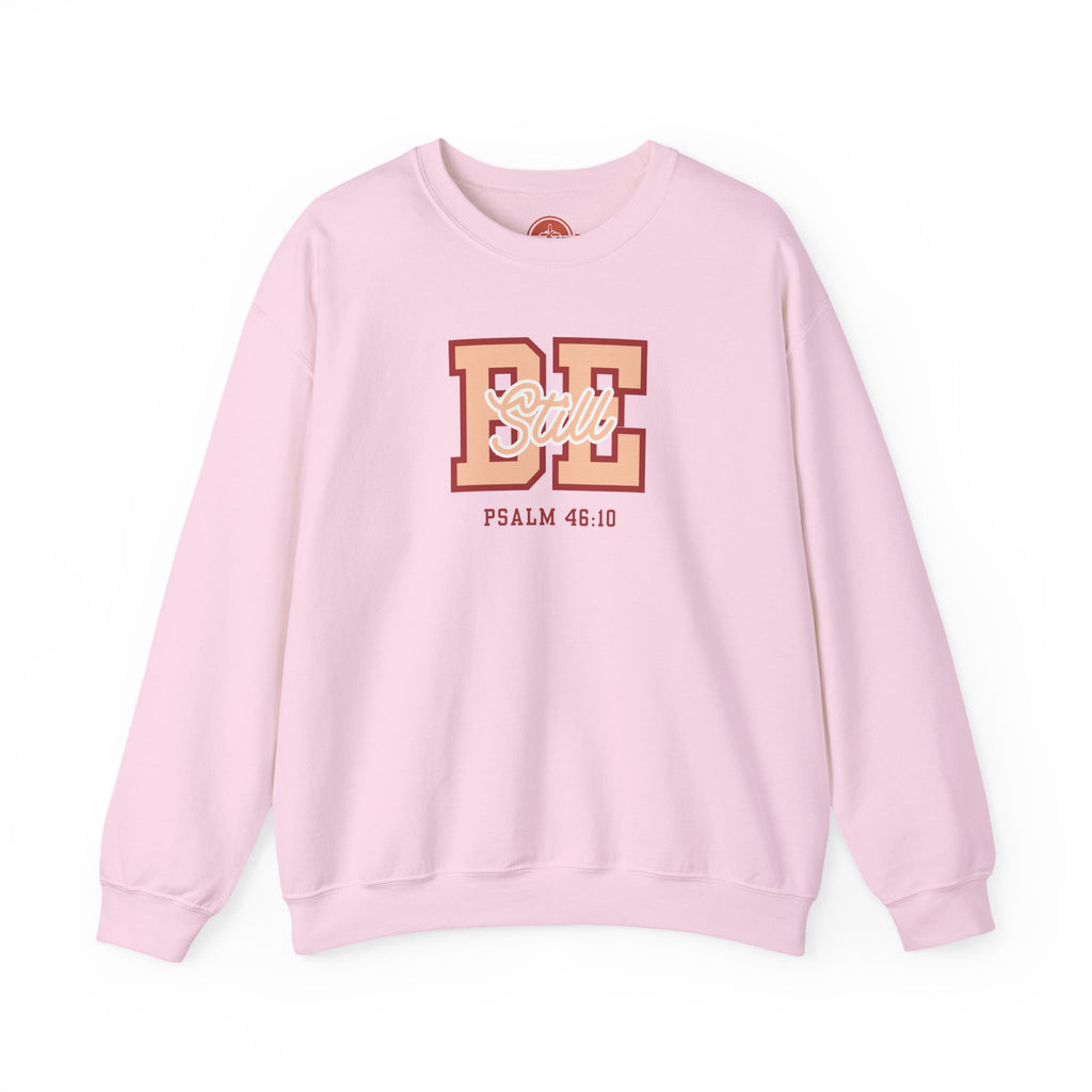 Be Still – Psalm 46:10 Crewneck Sweatshirt | Live the Verse Collection | all4HIM