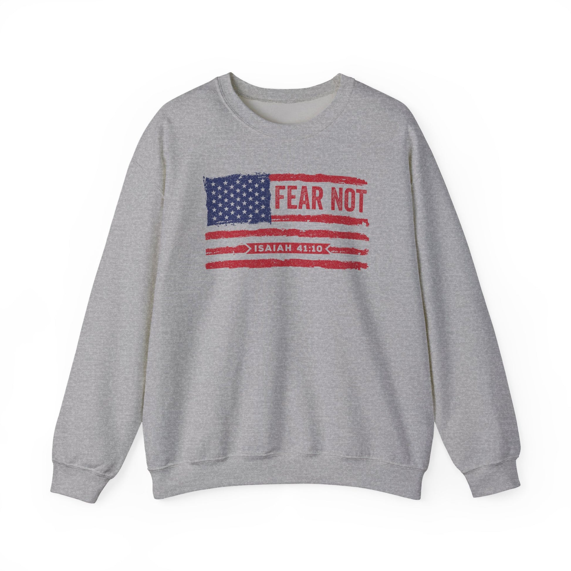 Fear Not - Isaiah 41:10 – Crewneck Sweatshirt | all4HIM Collection