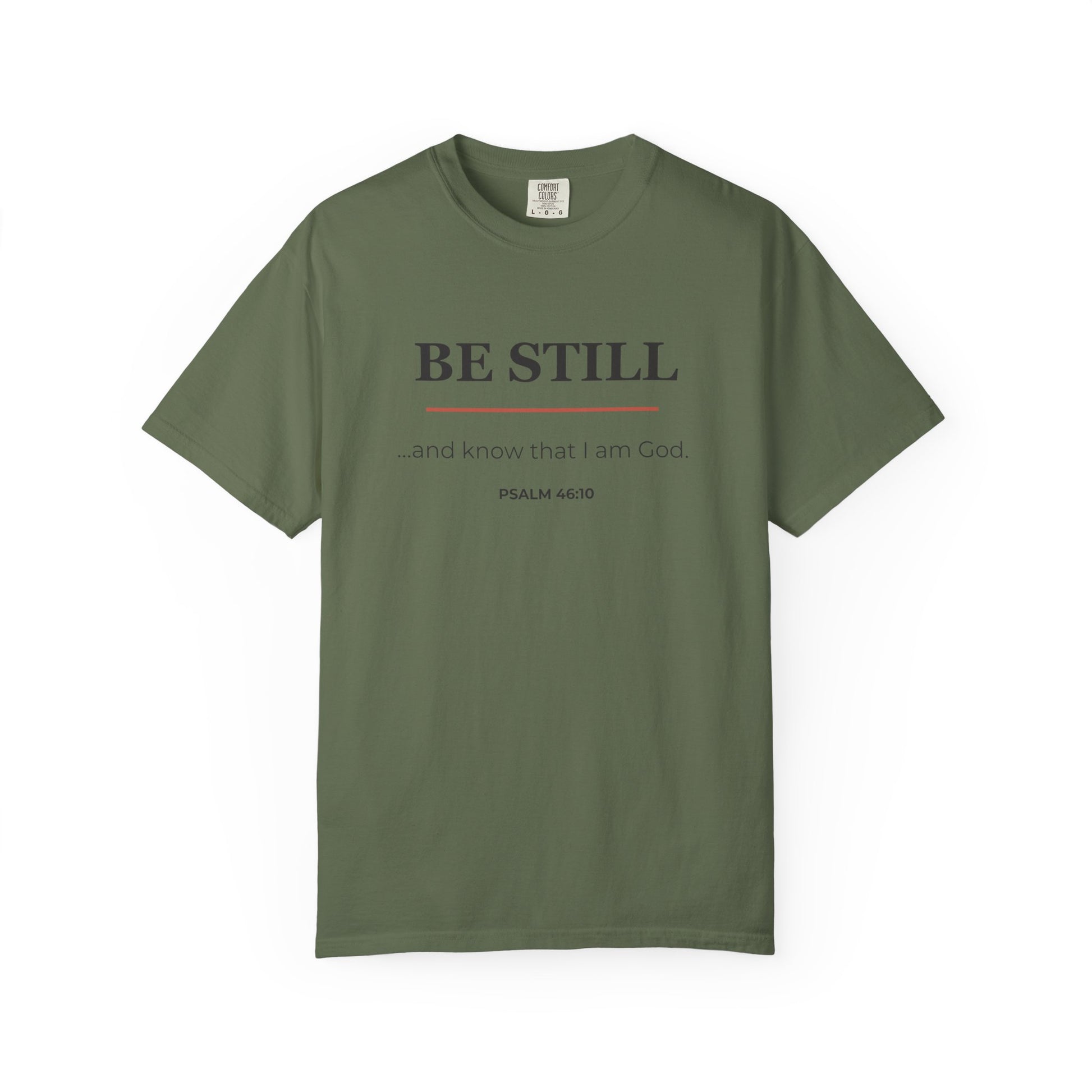 Live the Verse – Psalm 46:10 - T-shirt | all4HIM Collection