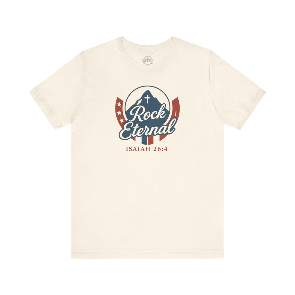 Rock Eternal - Isaiah 26:4 - T-shirt | Live the Verse | all4HIM collection