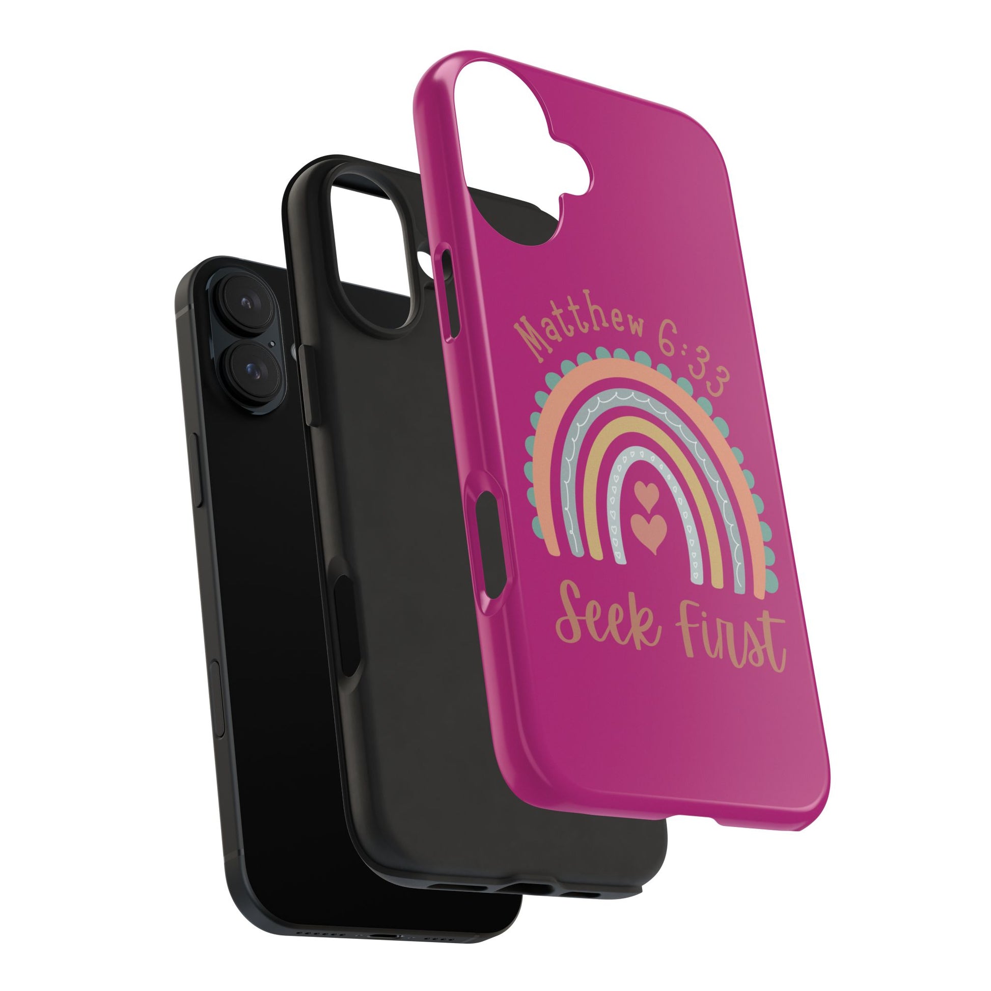 Seek First – Matthew 6:33 Phone Case | Live the Verse Collection