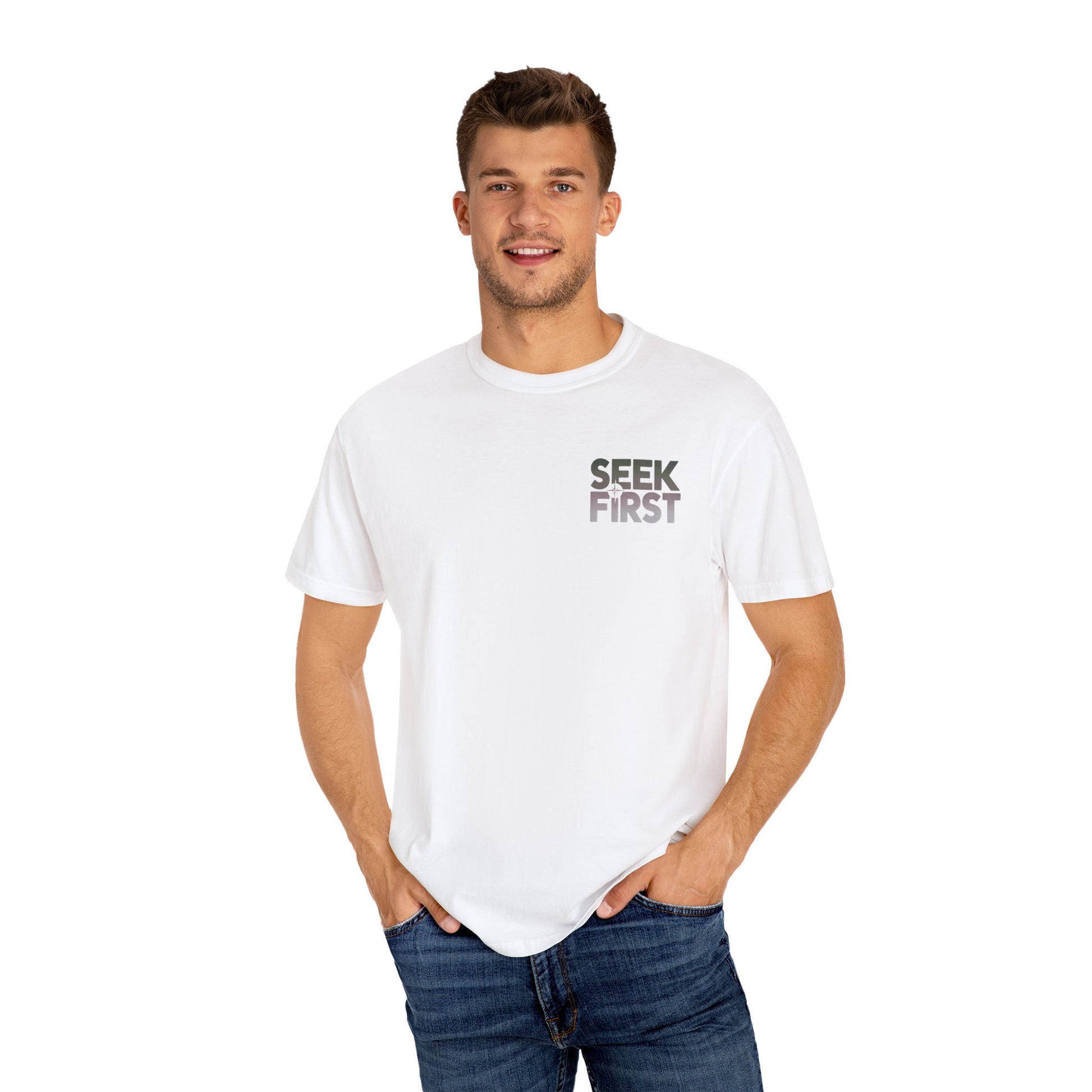 Live the Verse – Matthew 6:33 - T-shirt | all4HIM Collection
